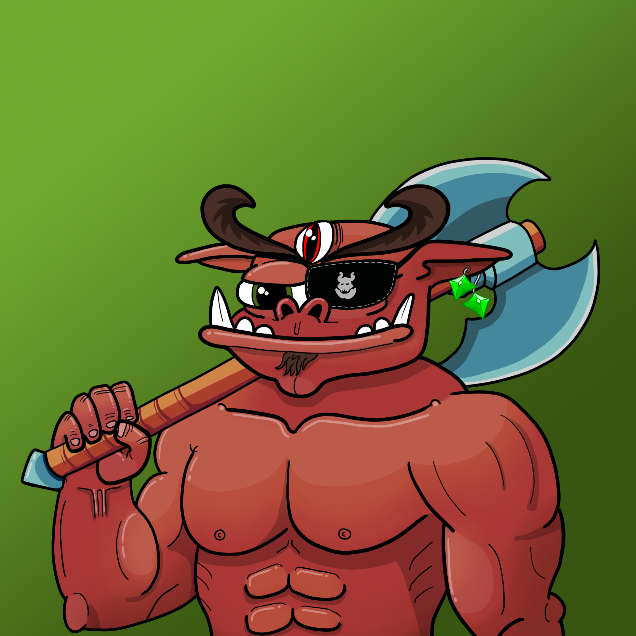 OOZNORK 586 NFT on Algorand