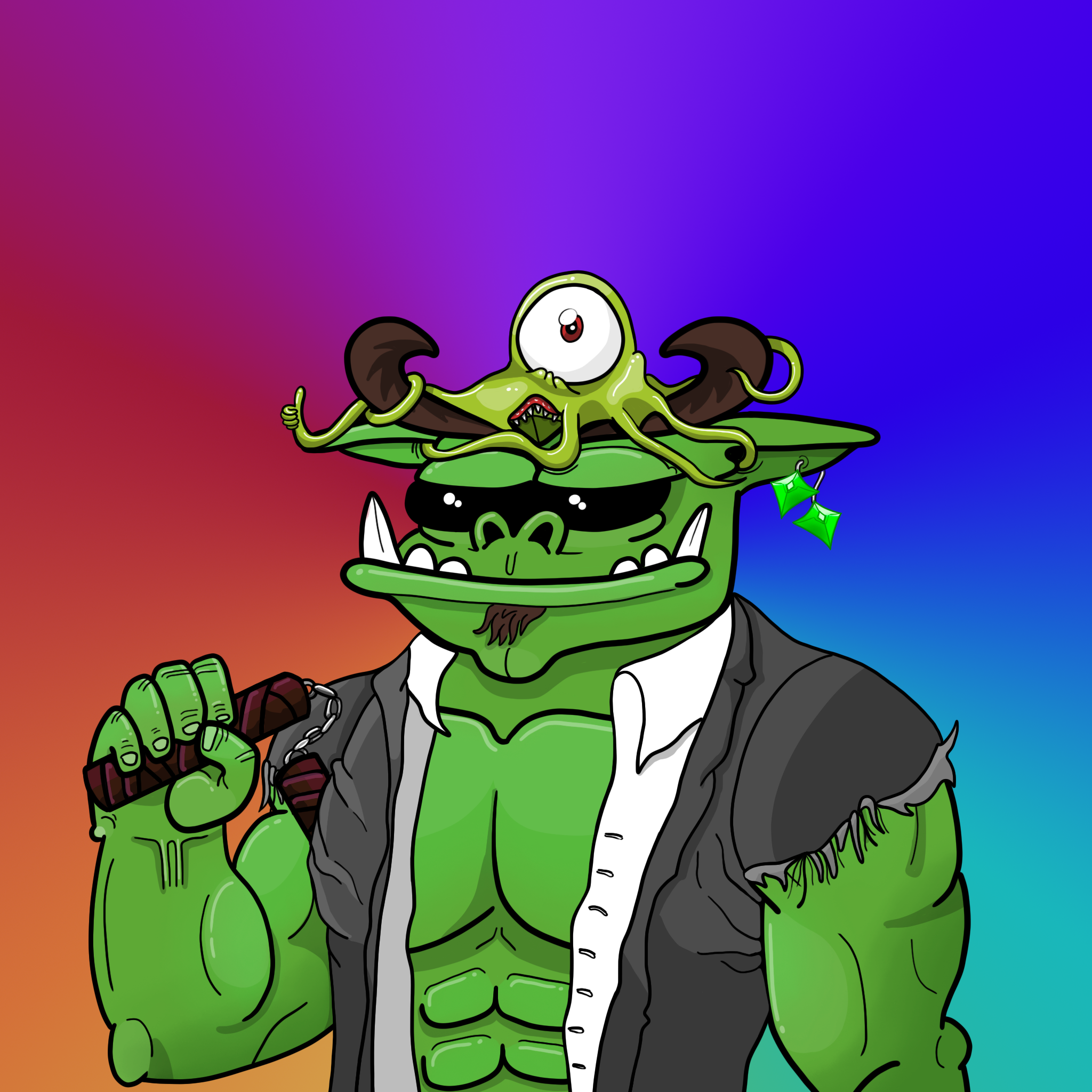 OOZNORK 640 NFT on Algorand