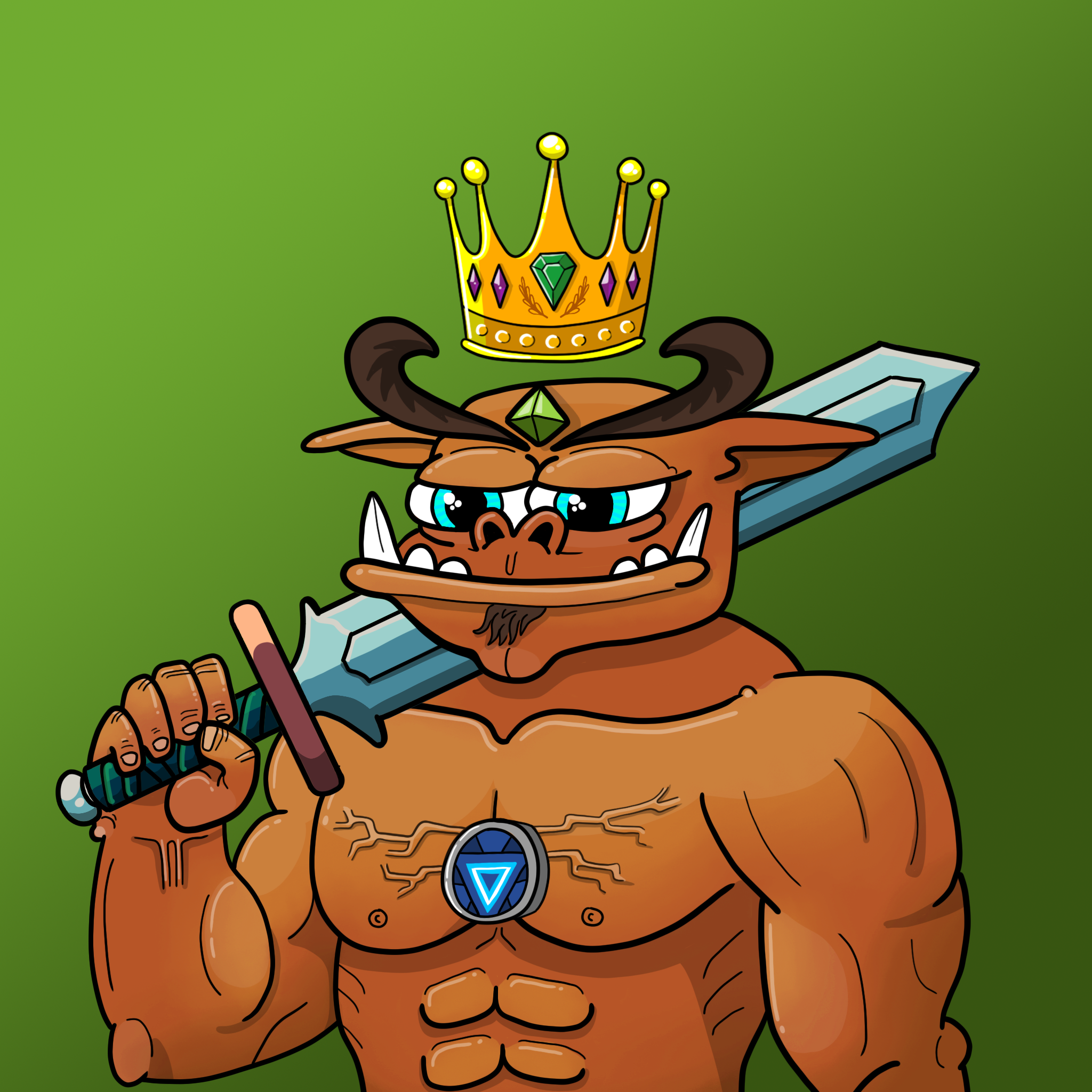 OOZNORK 654 NFT on Algorand