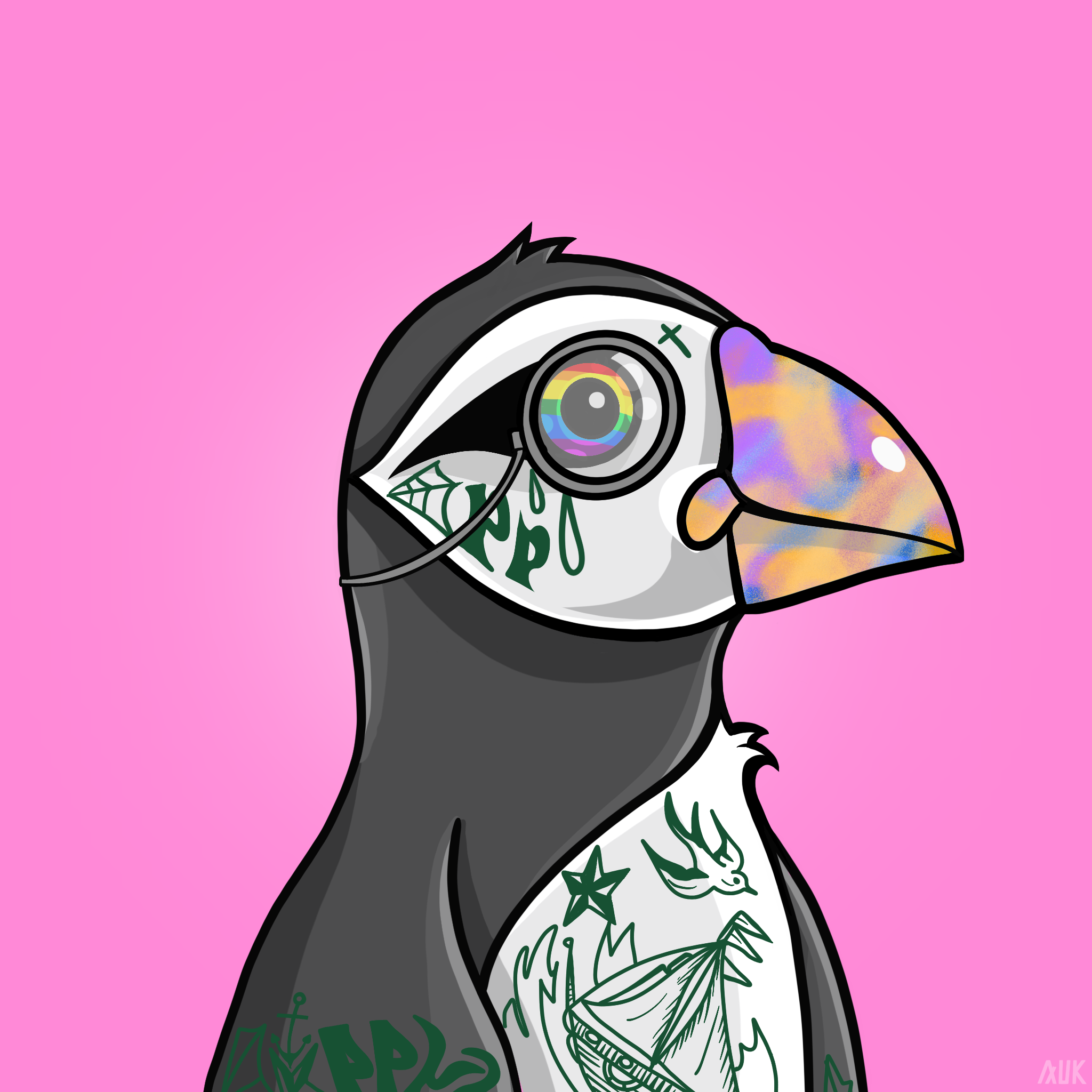 Poppin Puffins #5716 NFT on Algorand