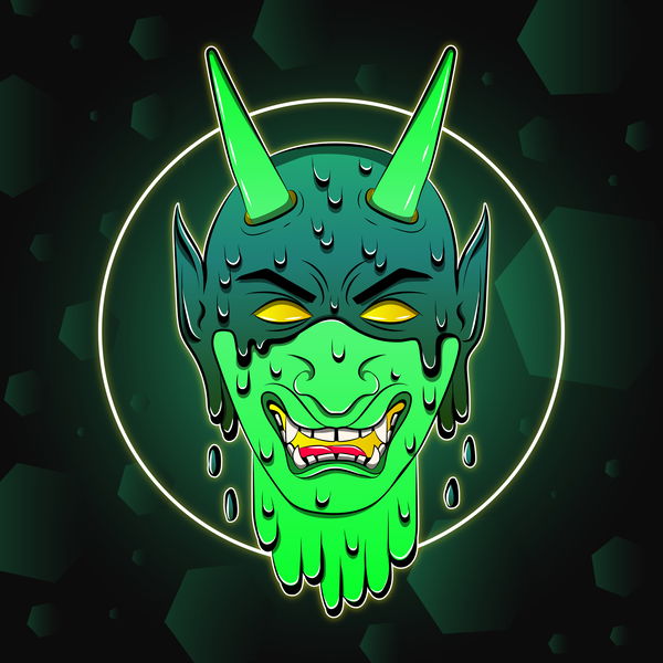 An image of Demon Oni Mask