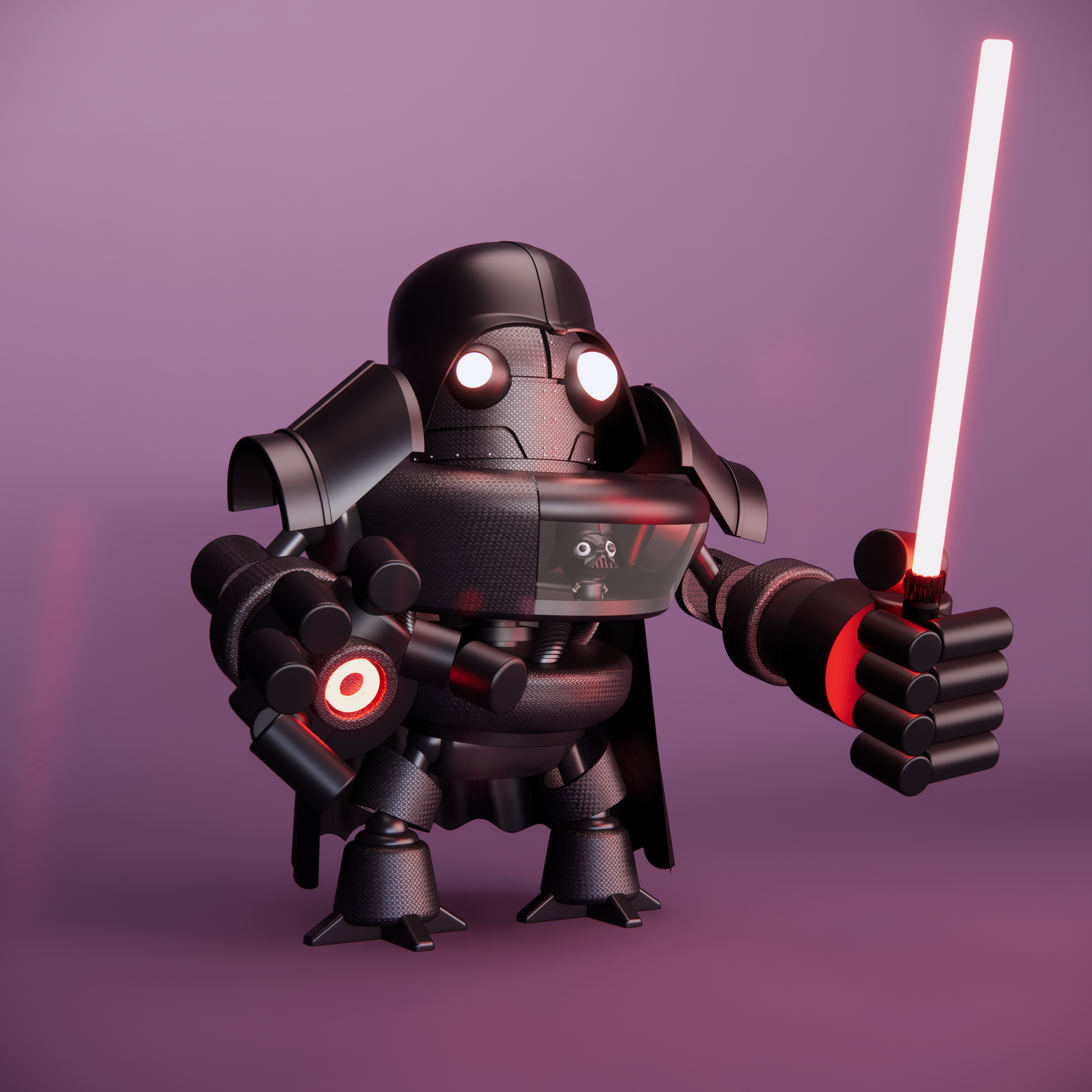 MekaBEB 130 - Vader NFT on Algorand