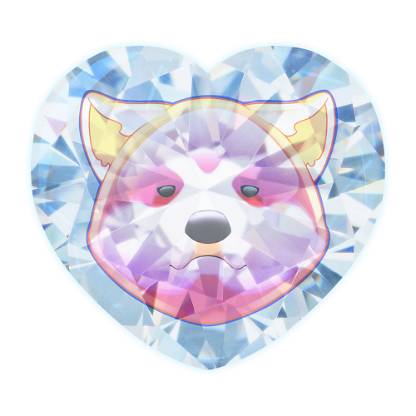Akita Inu Charity Diamond