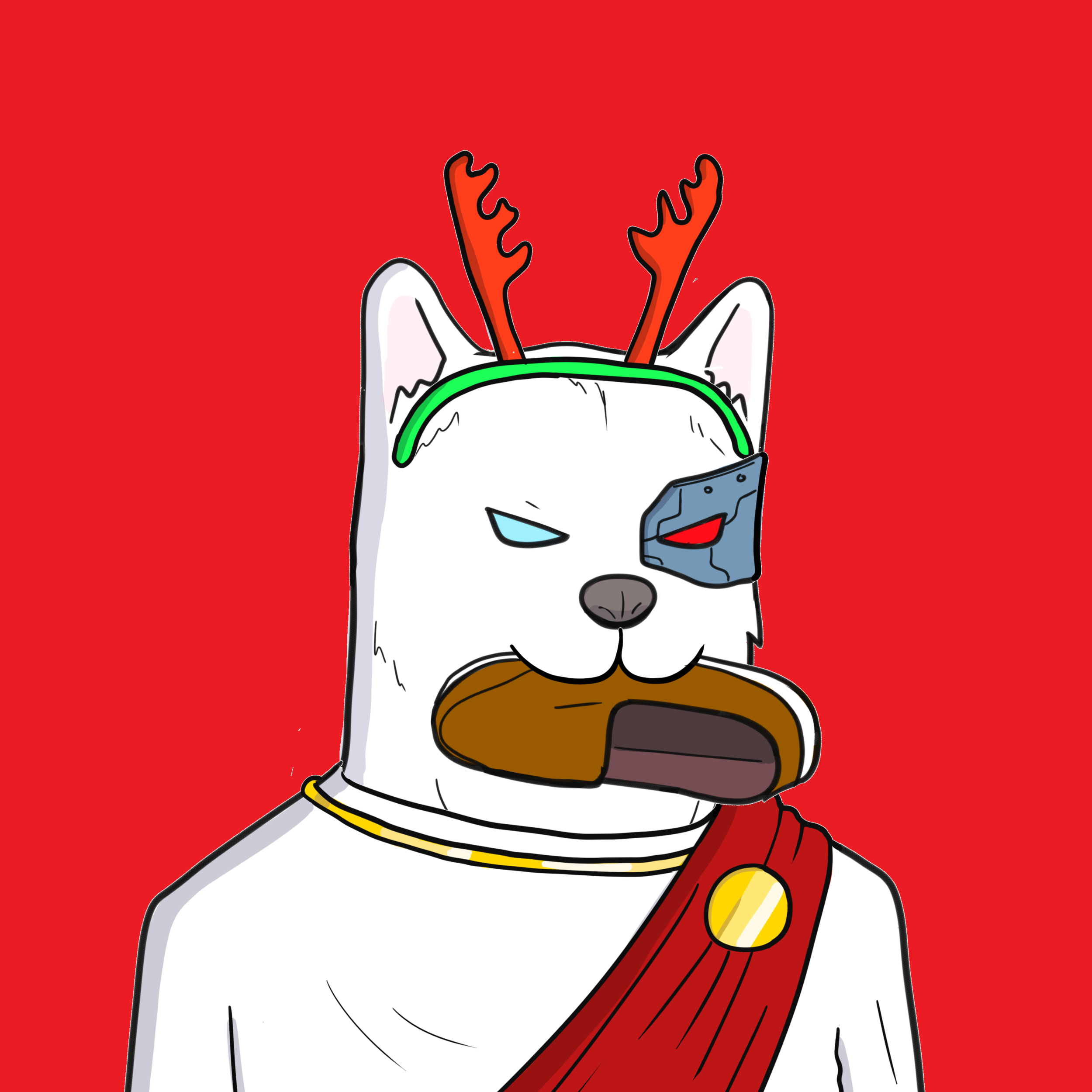 ALGORIAN DOGS #729 NFT on Algorand