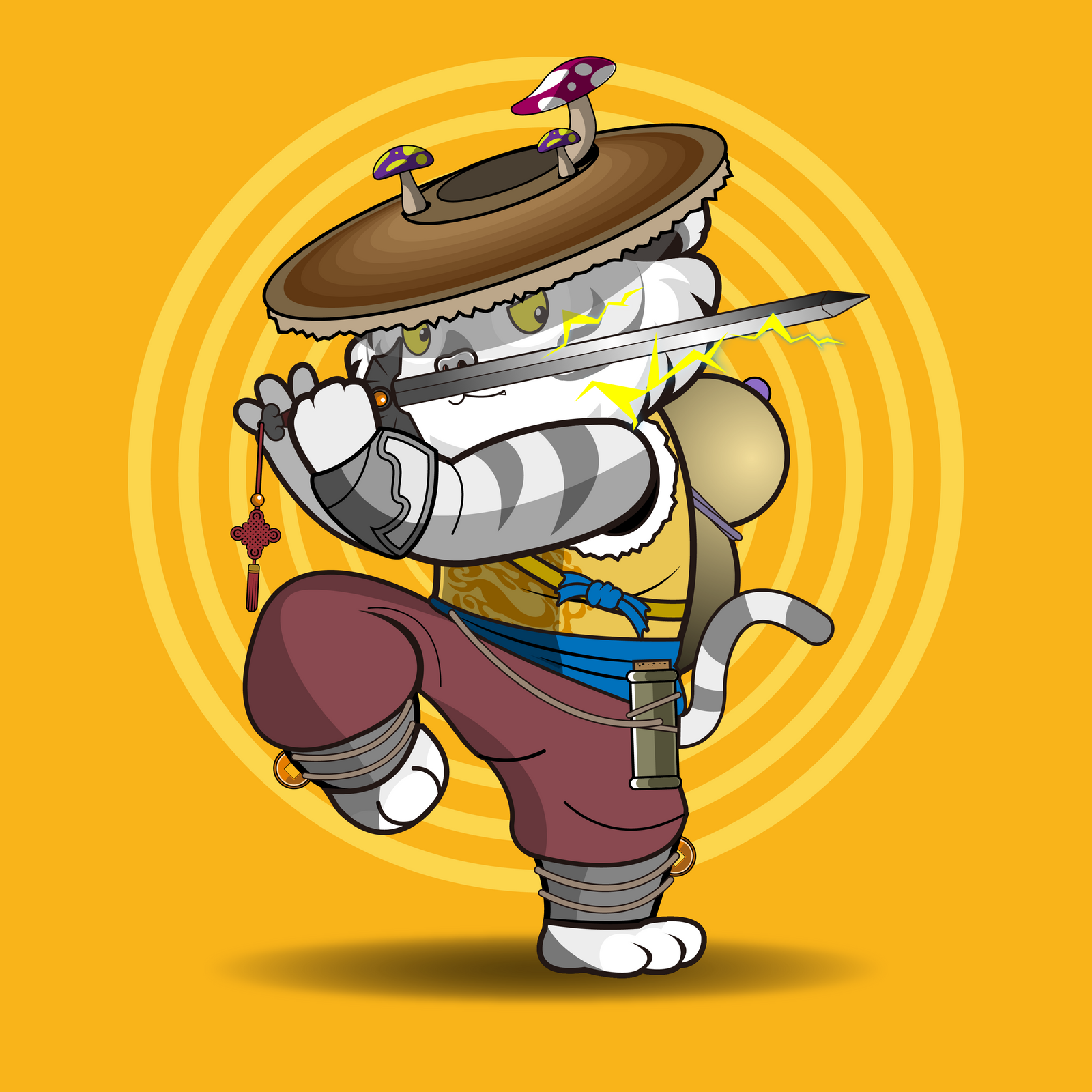 Wushu Chi #0891 NFT on Algorand