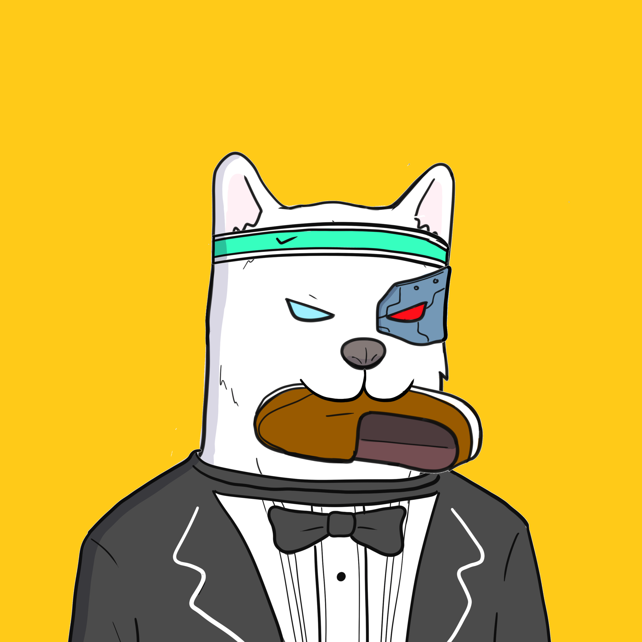 ALGORIAN DOGS #787 NFT on Algorand