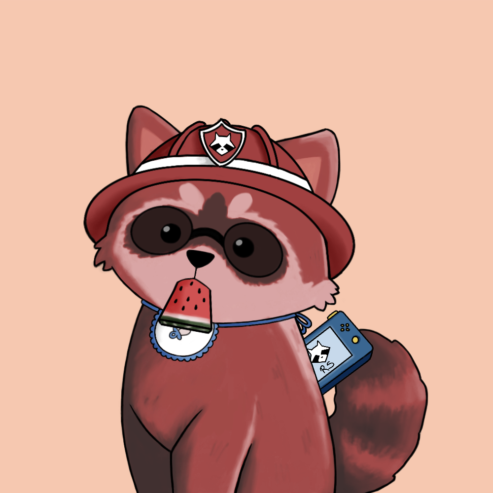 Raccoon #667 NFT on Algorand