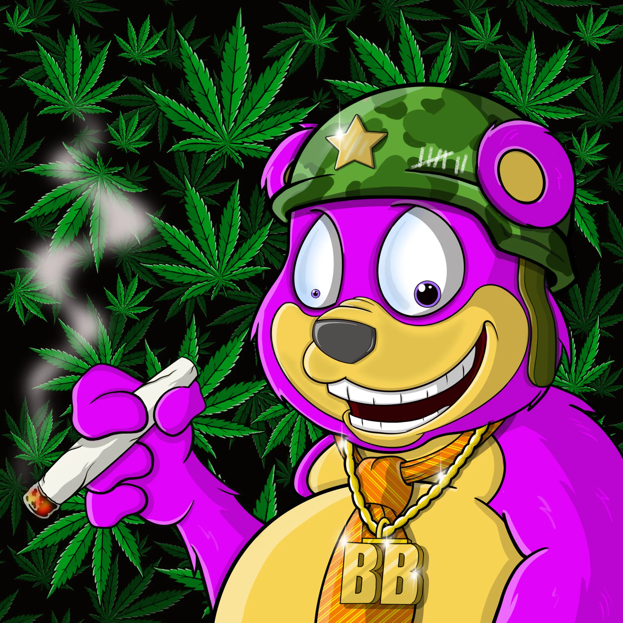 Burnin Bears #1368 NFT on Algorand