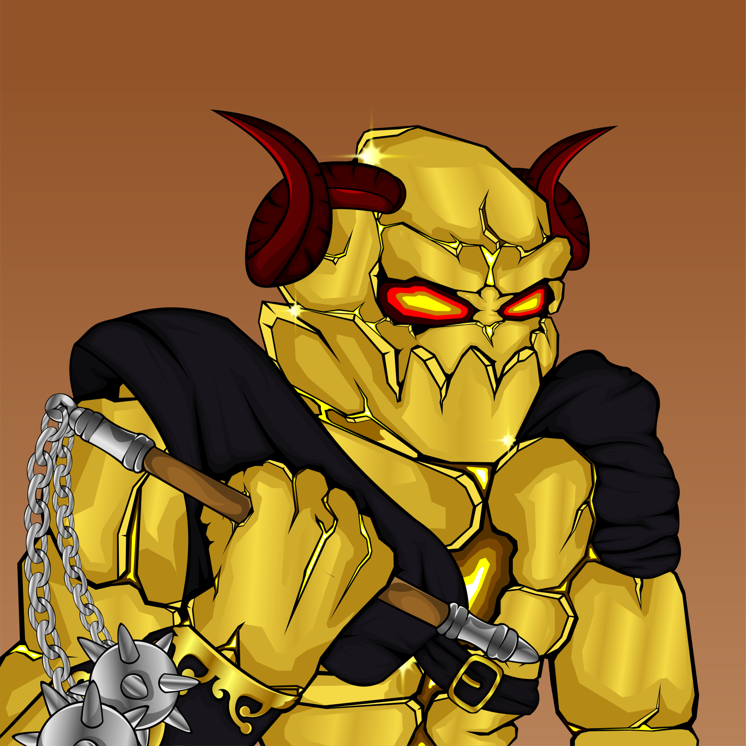 KRAX THE ALGOLEM 1451 NFT on Algorand