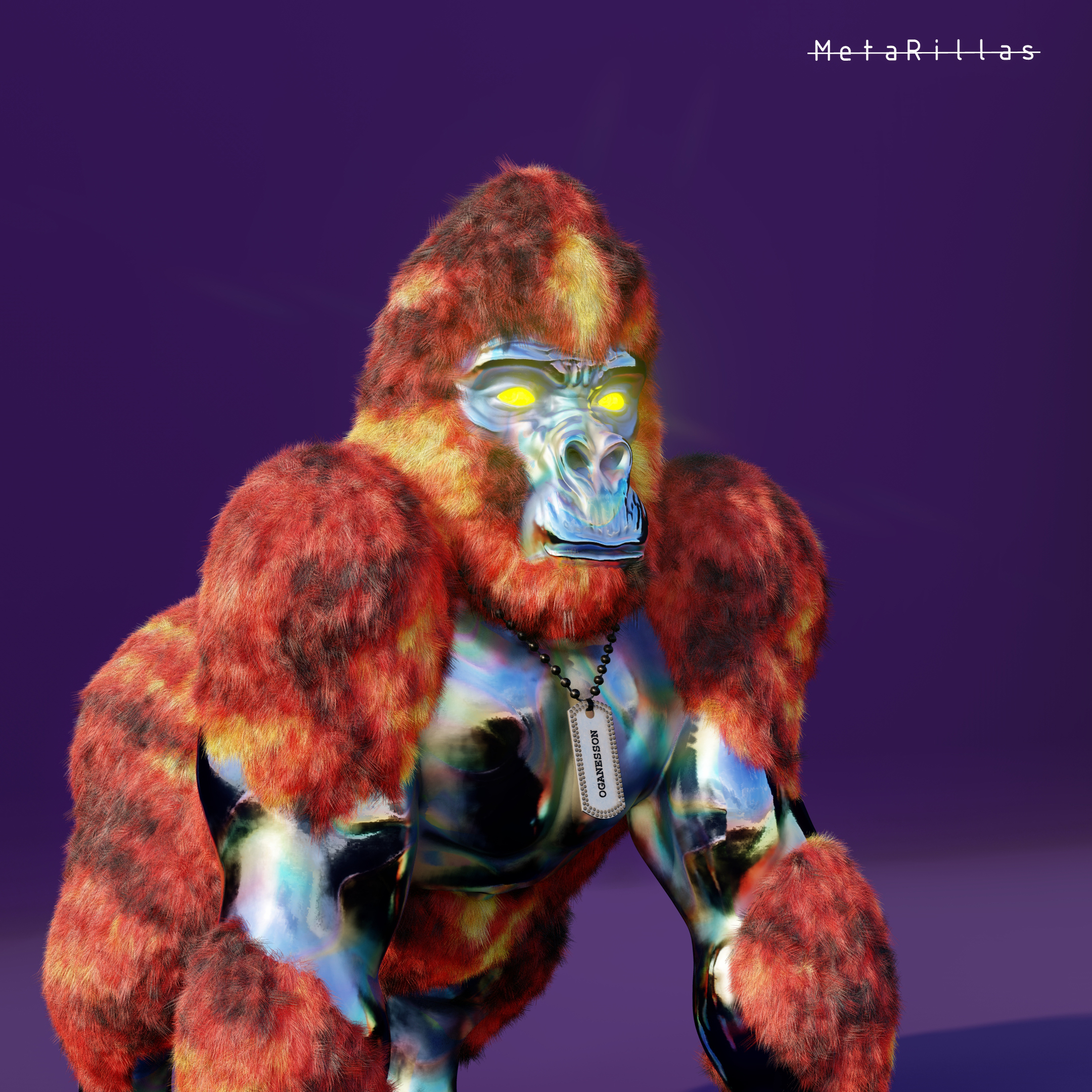 Stacked MetaRilla#72 NFT on Algorand