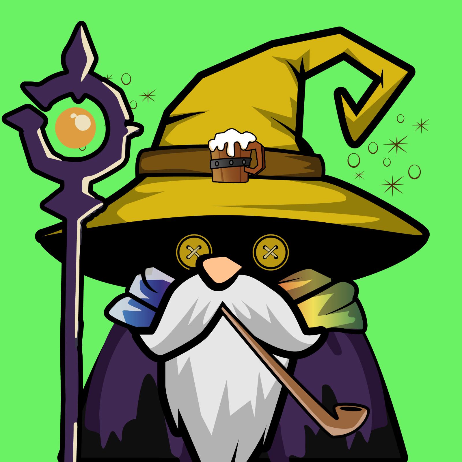 Little Mages #19 NFT on Algorand