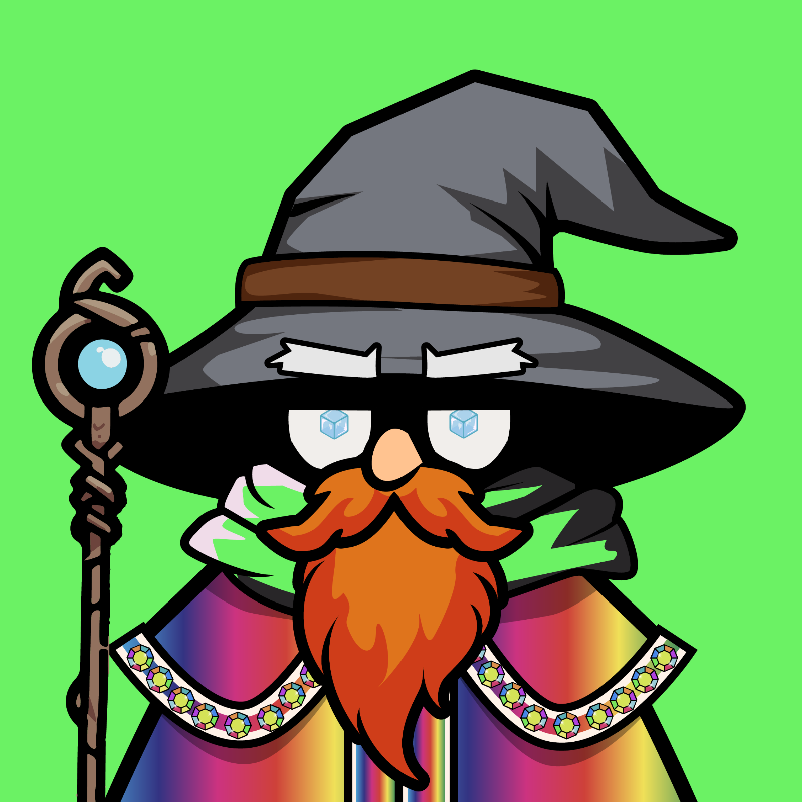 Little Mages #44 NFT on Algorand