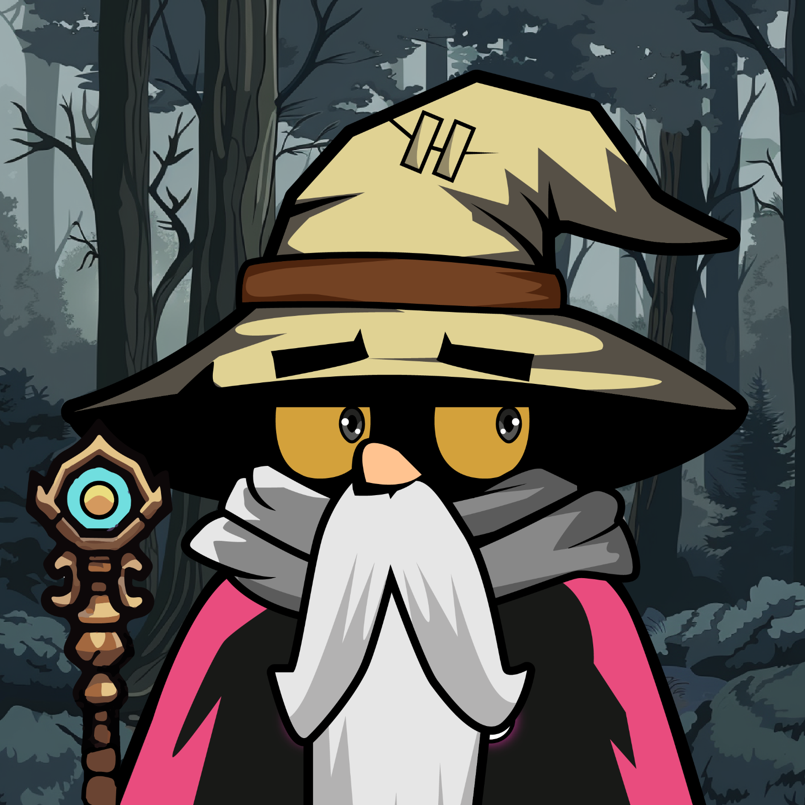 Little Mages #87 NFT on Algorand