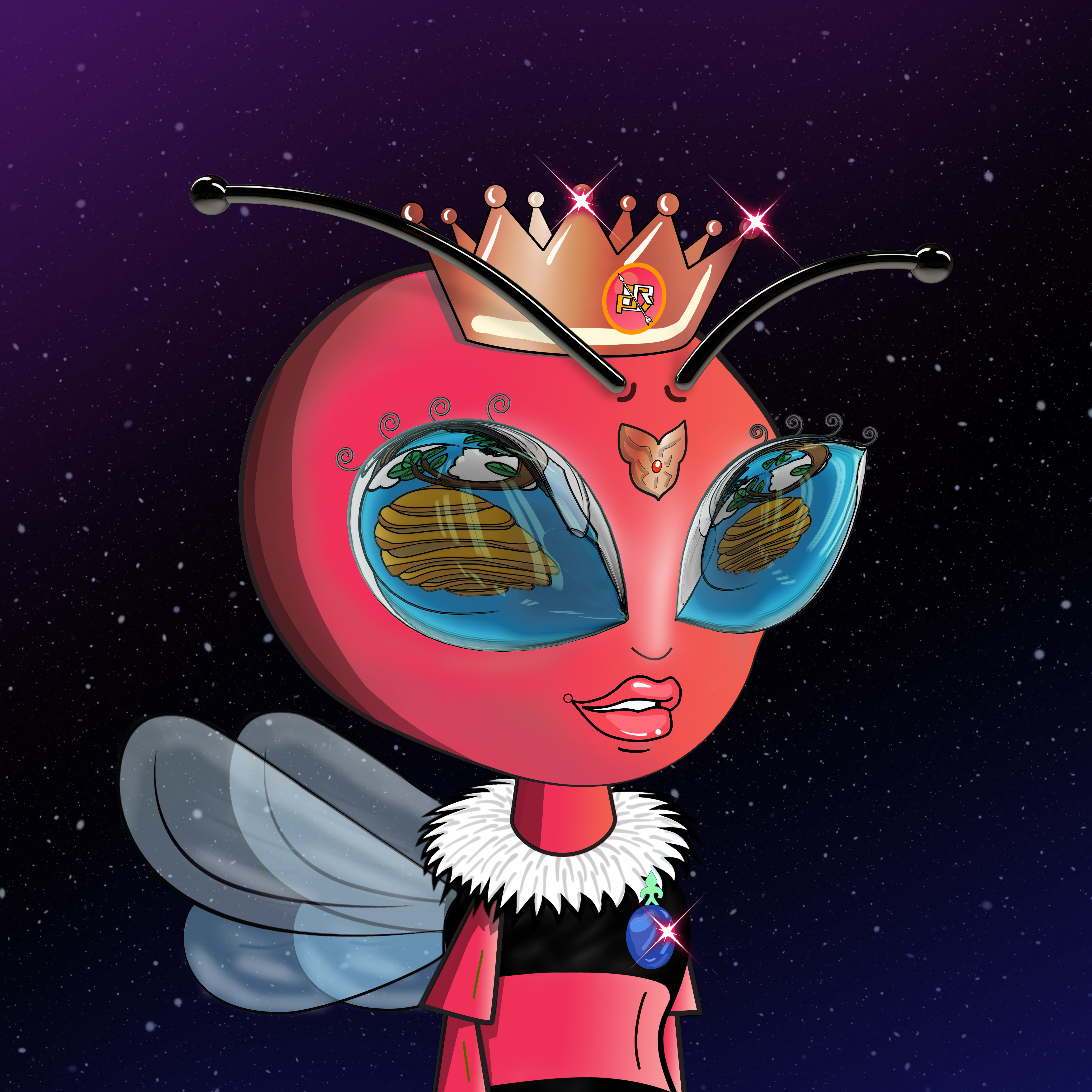 Bounty Bee #224 NFT on Algorand
