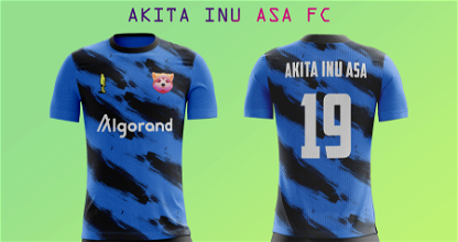 Akita Inu ASA FC Home kit #19