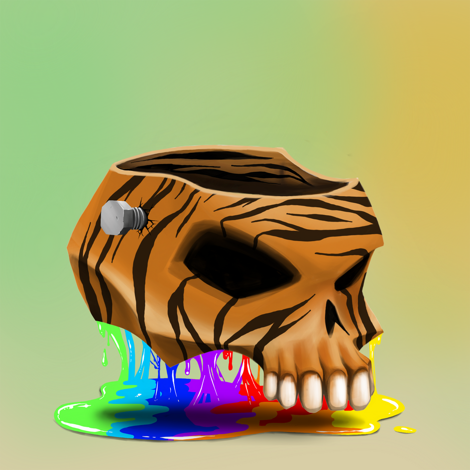 AlgoSkull #354 NFT on Algorand