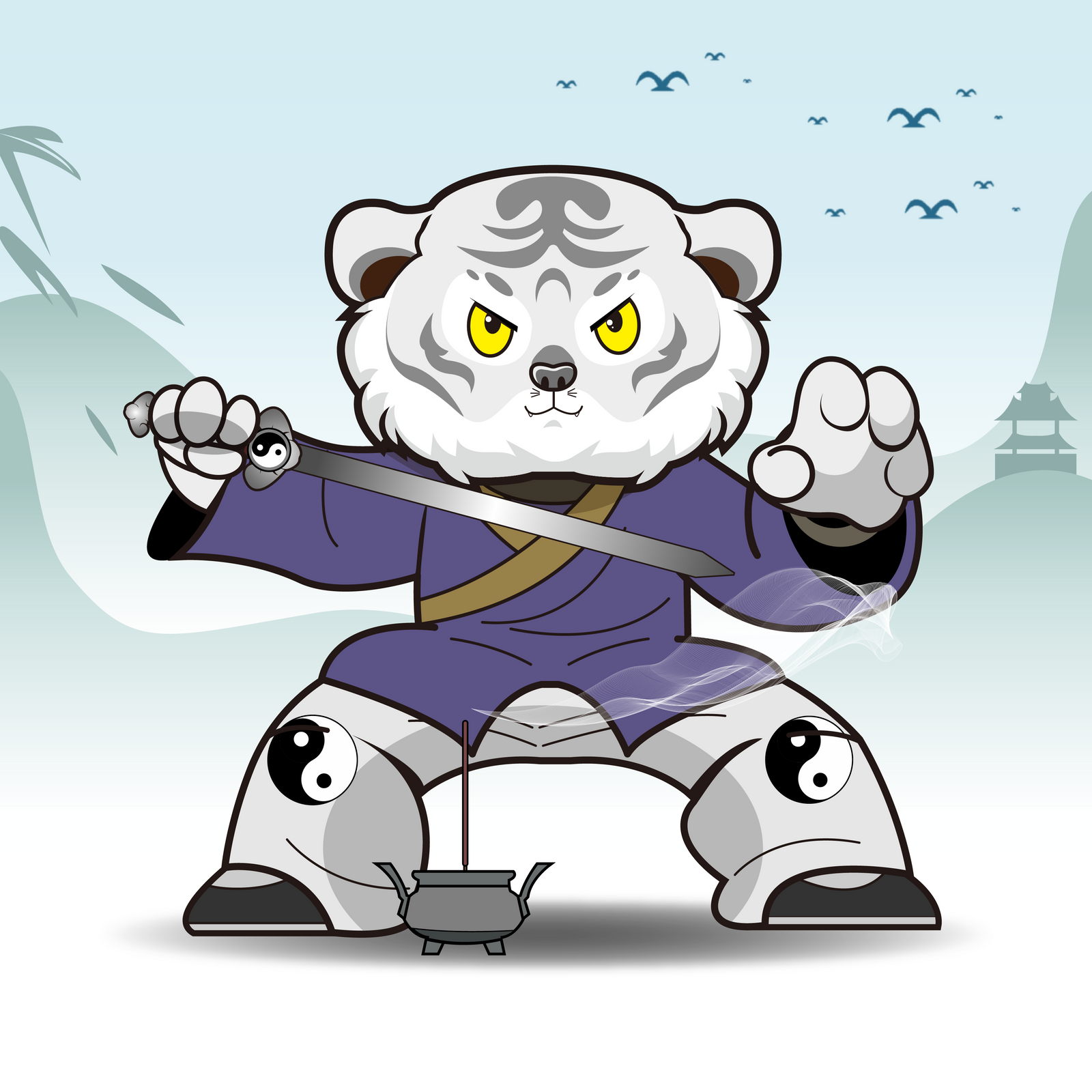 Wushu Chi #1019 NFT on Algorand