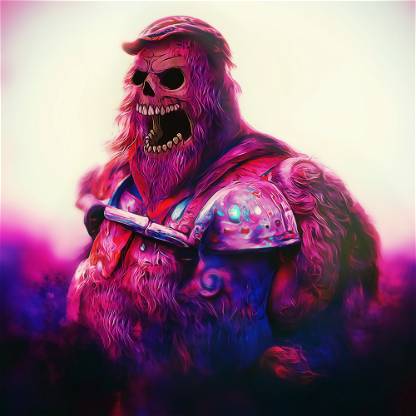 Sandbox Series #68 Viking Zombie