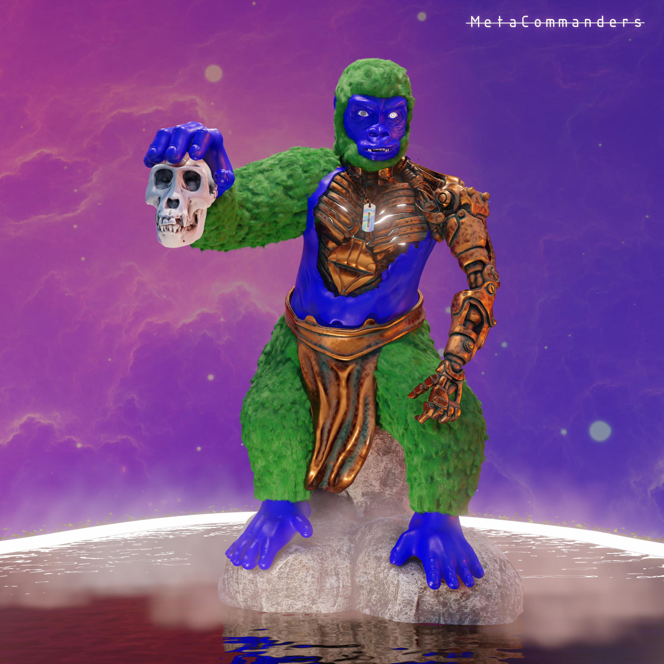 MetaCommander#93 NFT on Algorand