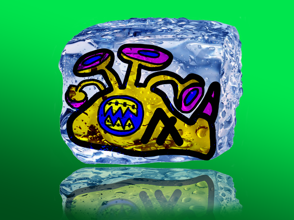 An image of Ice Cubed Algo Monster Braces