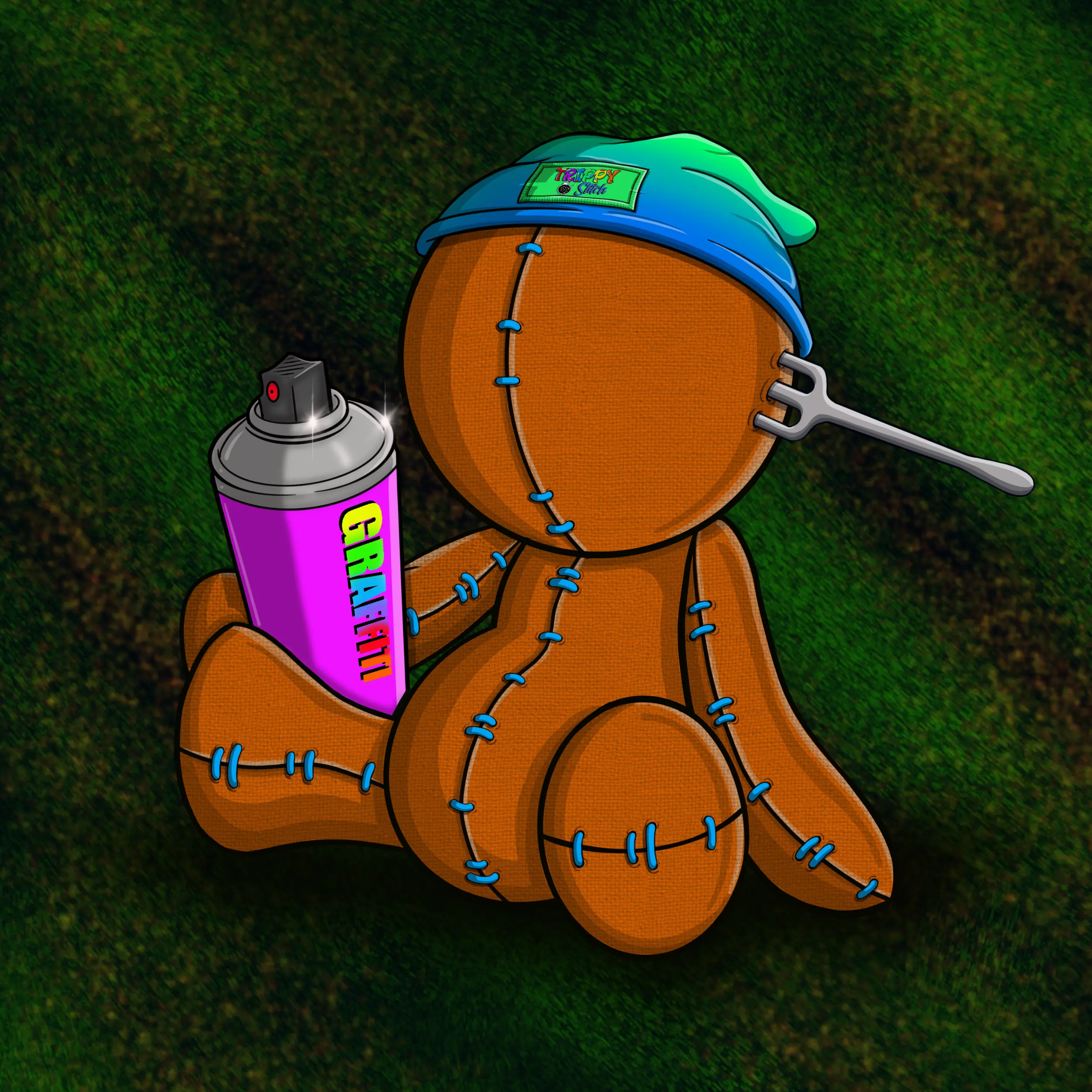 Trippy Stitch #192 NFT on Algorand