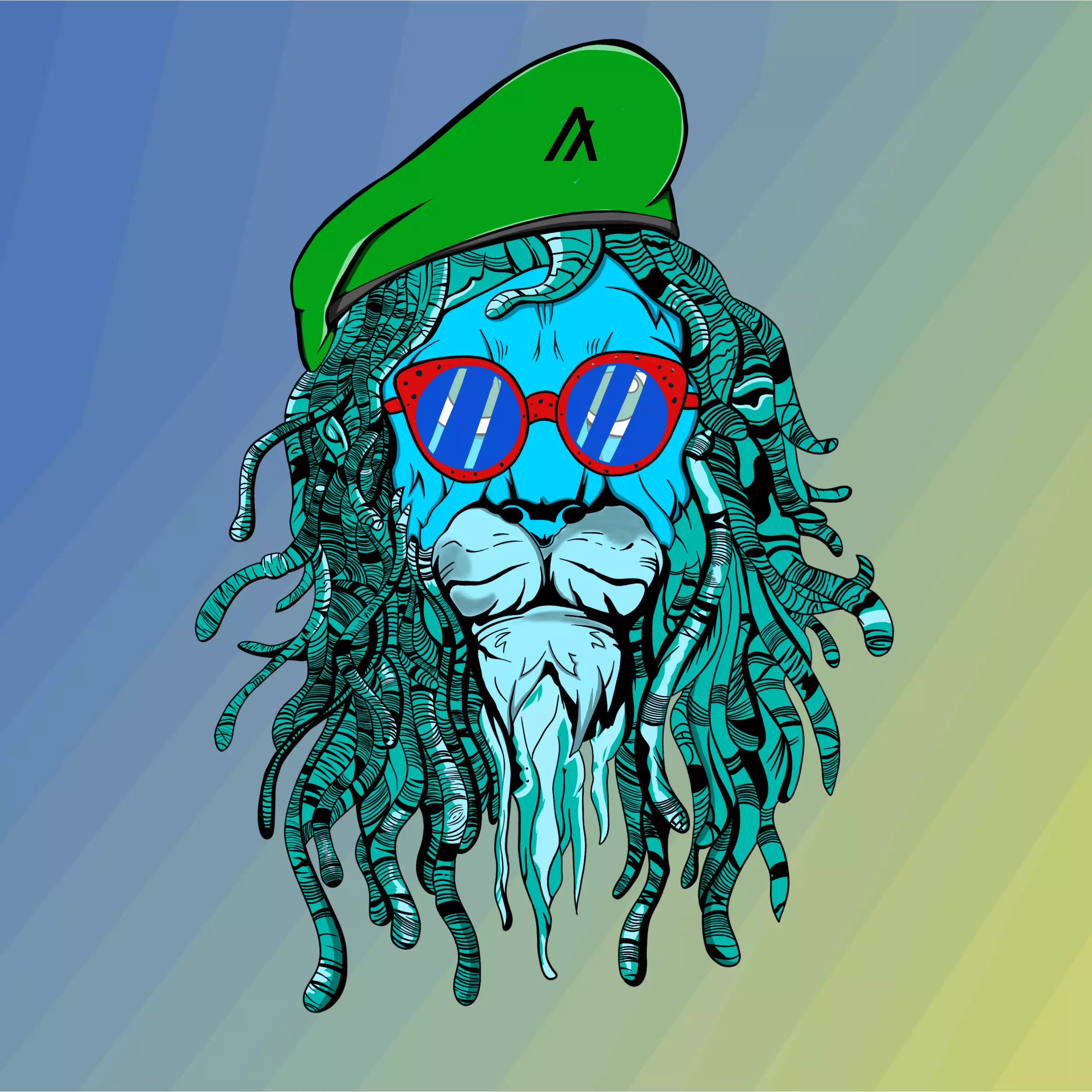 Reggae Lions #280 NFT on Algorand