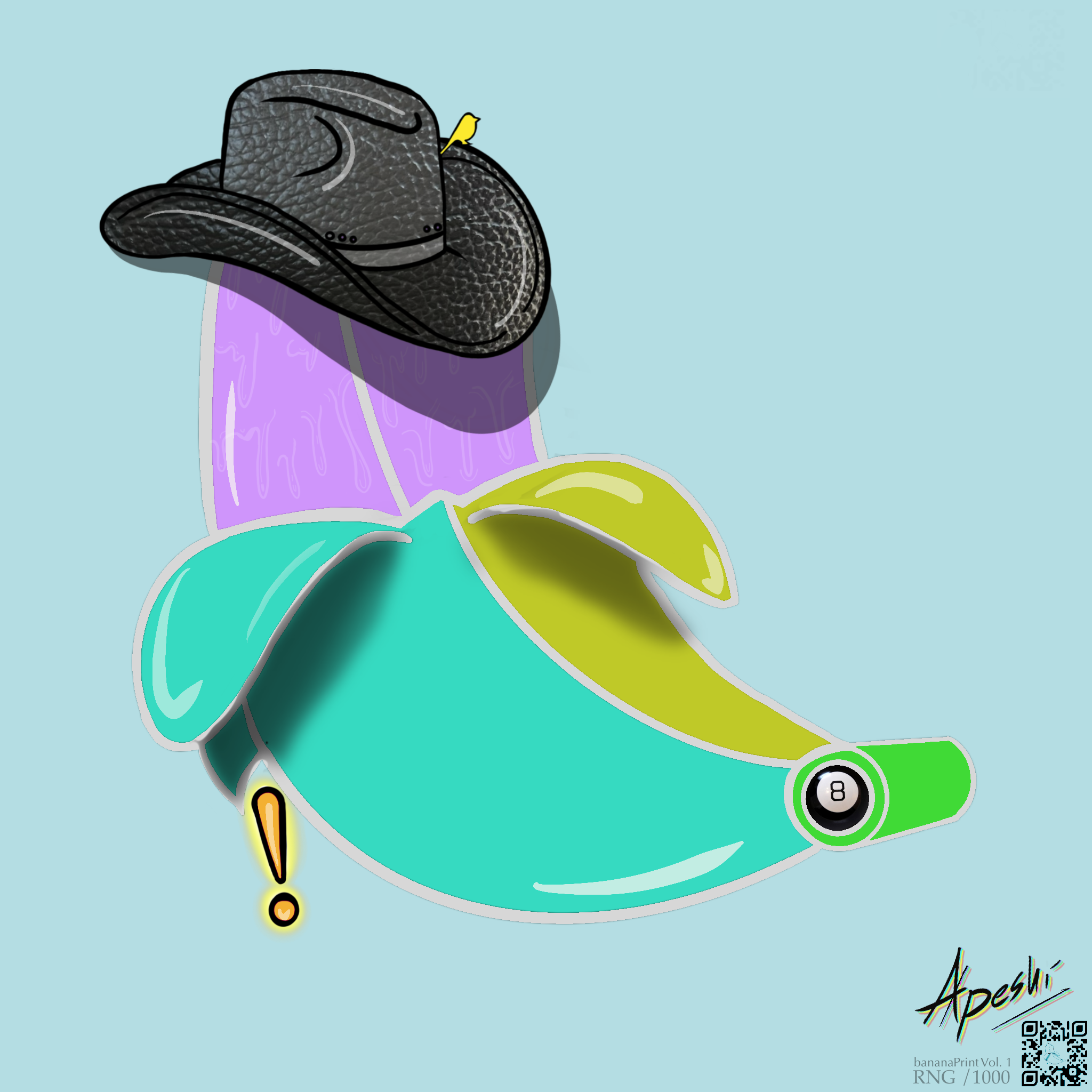 bananaPrint_Collection #362 NFT on Algorand