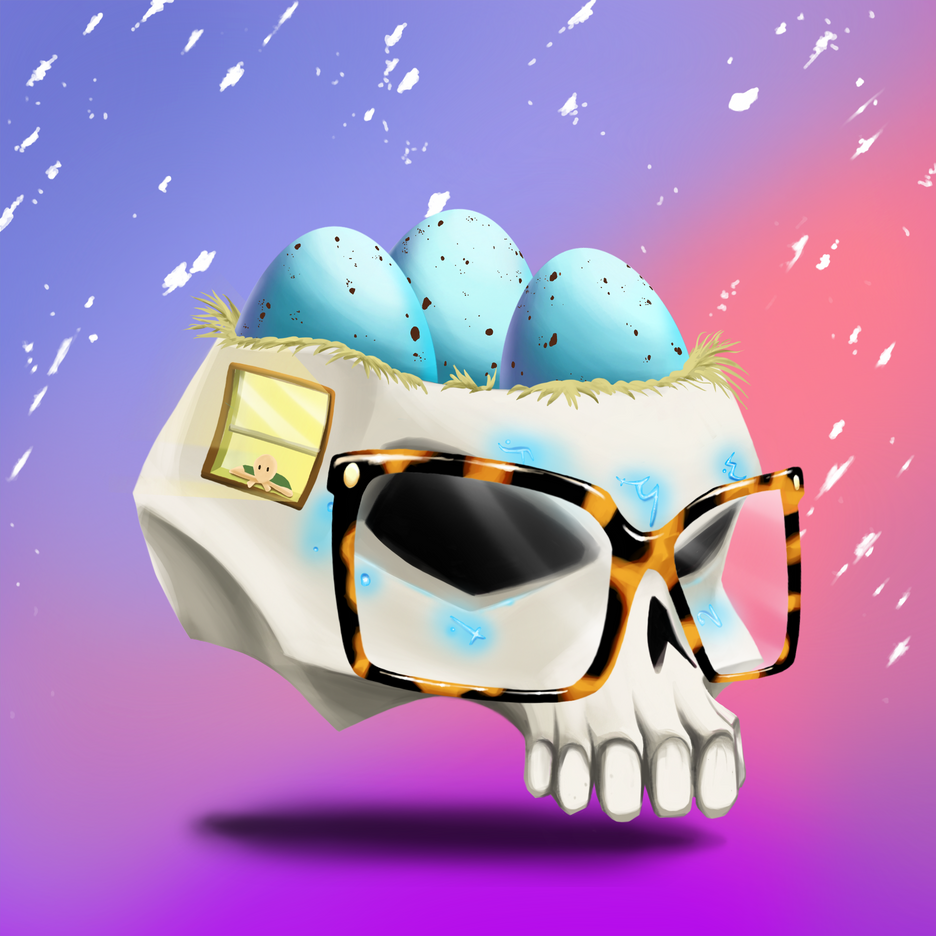 AlgoSkull #2247 NFT on Algorand