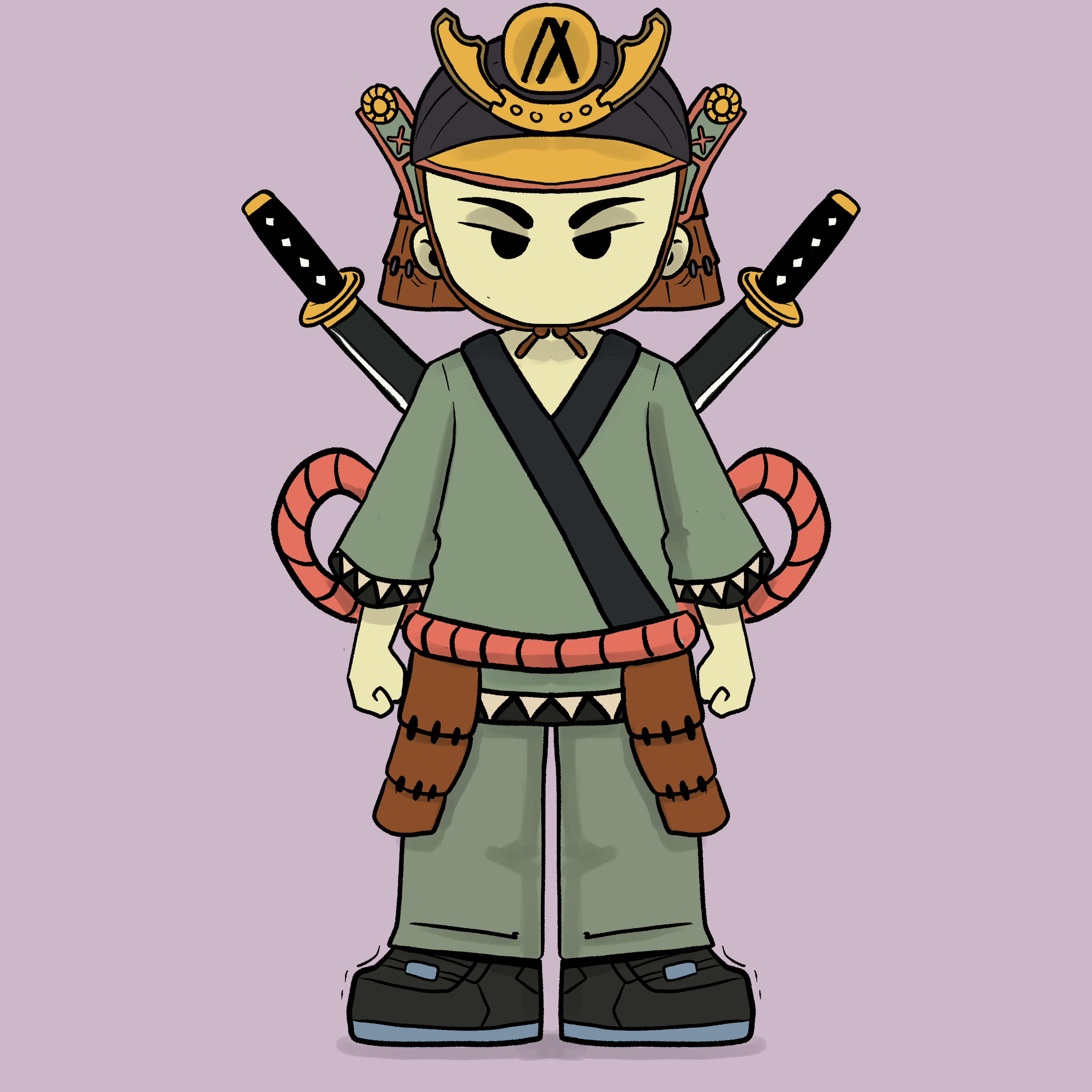 MoKo Samurai Warrior NFT on Algorand