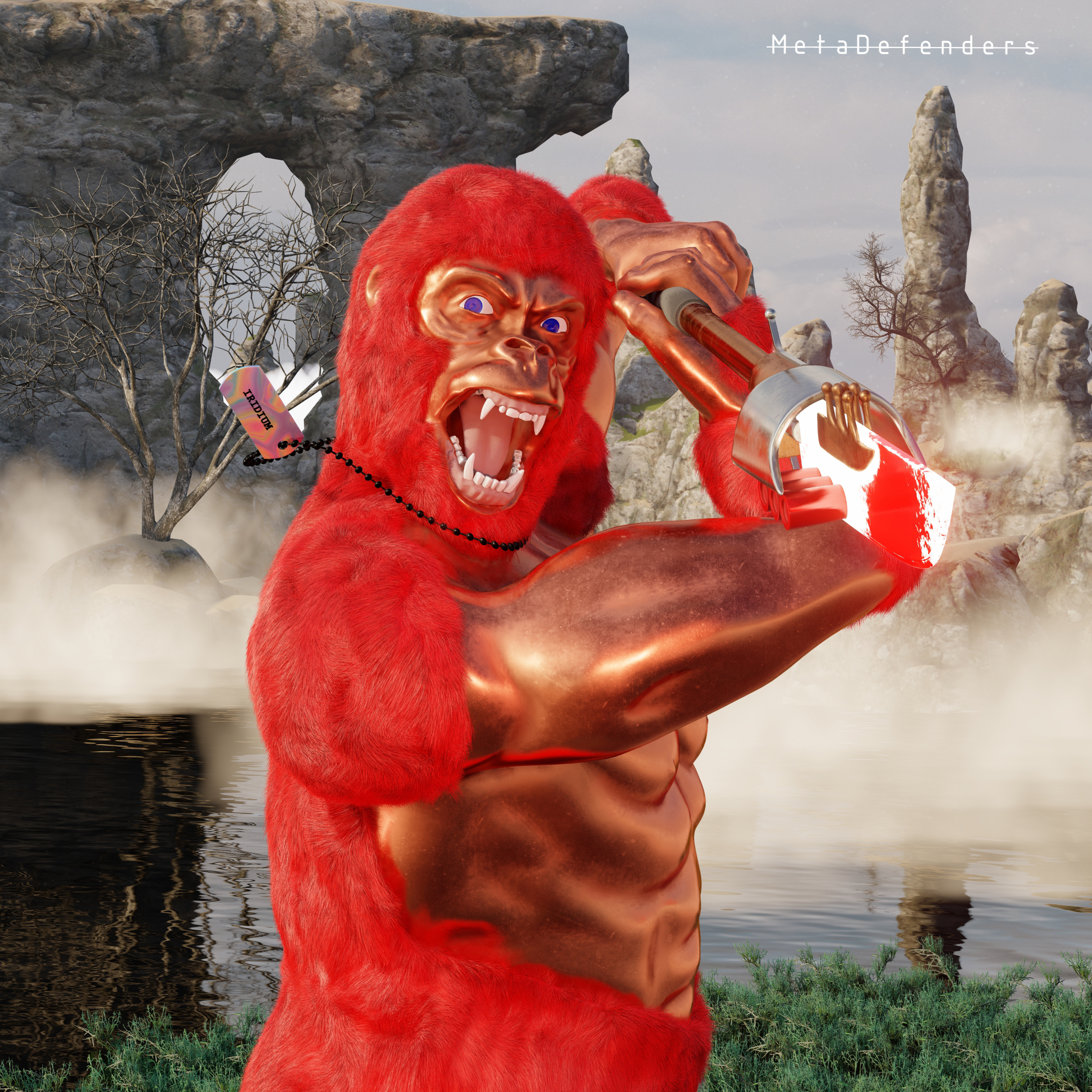 MetaDefender#48 NFT on Algorand