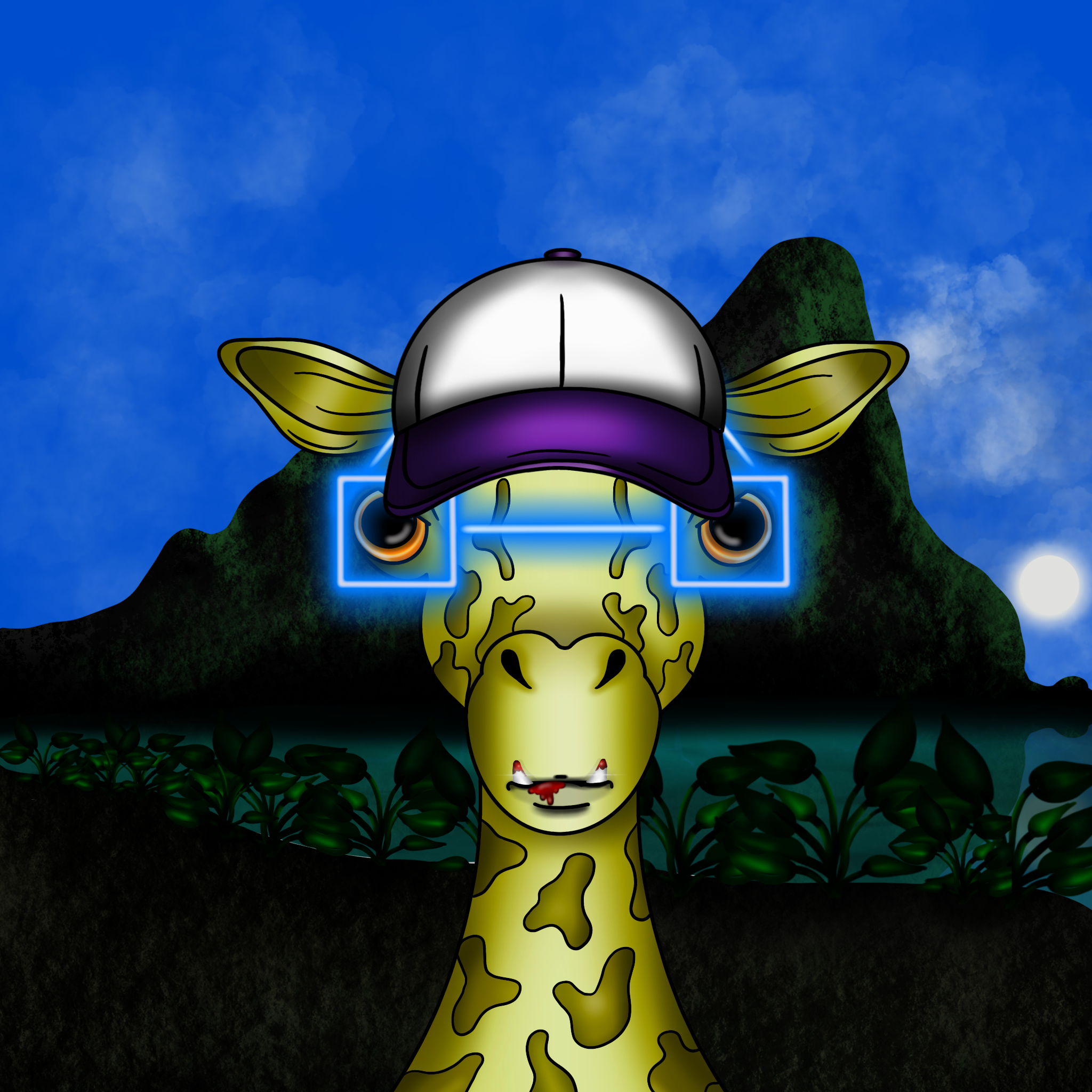 Cool Giraffe Gen2 #255 NFT on Algorand