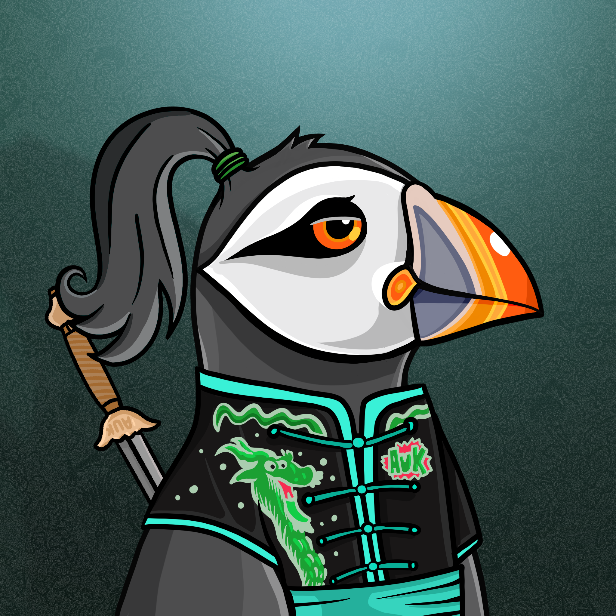 Tiger Chi Puffin 2 NFT on Algorand