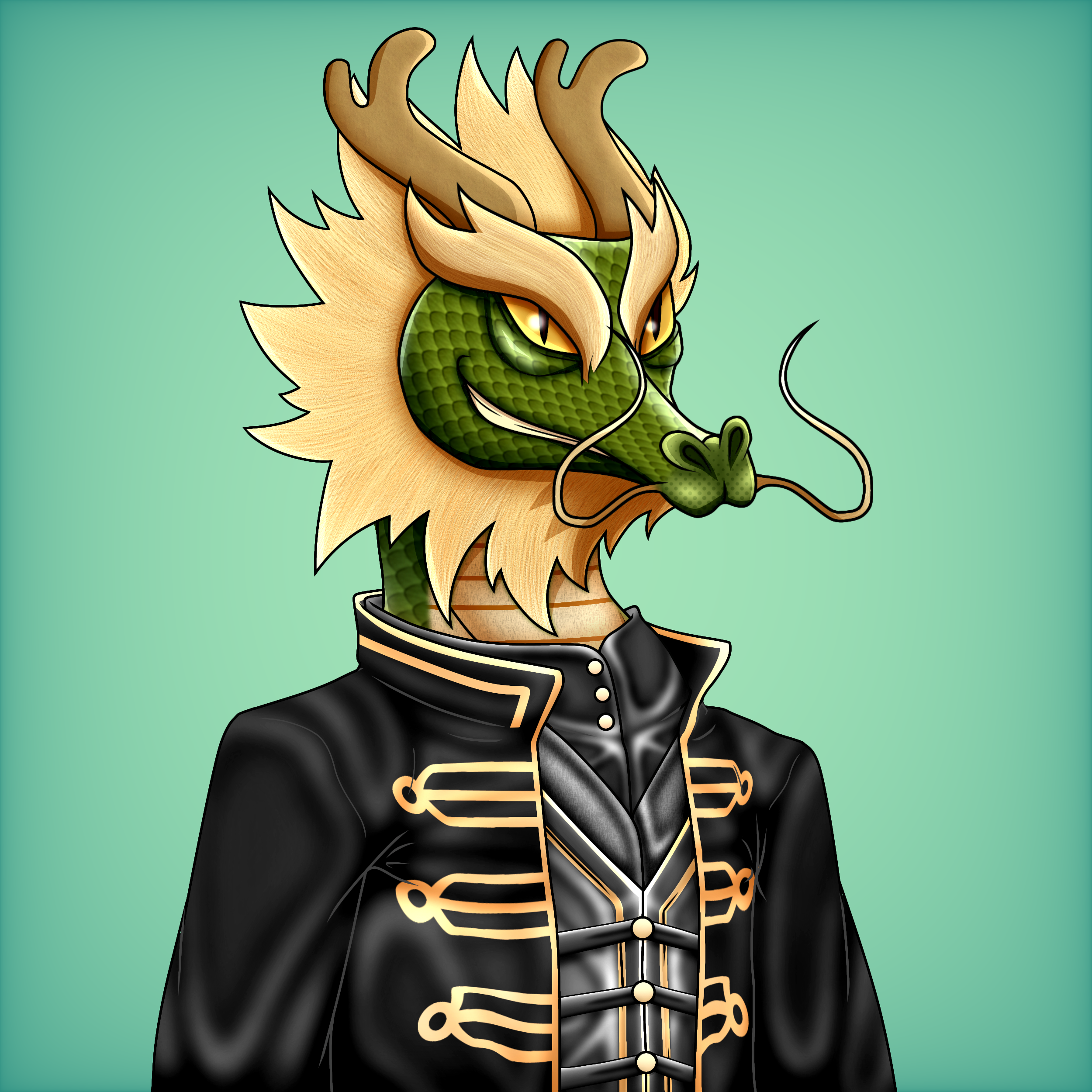 LuckyDraco #2 NFT on Algorand