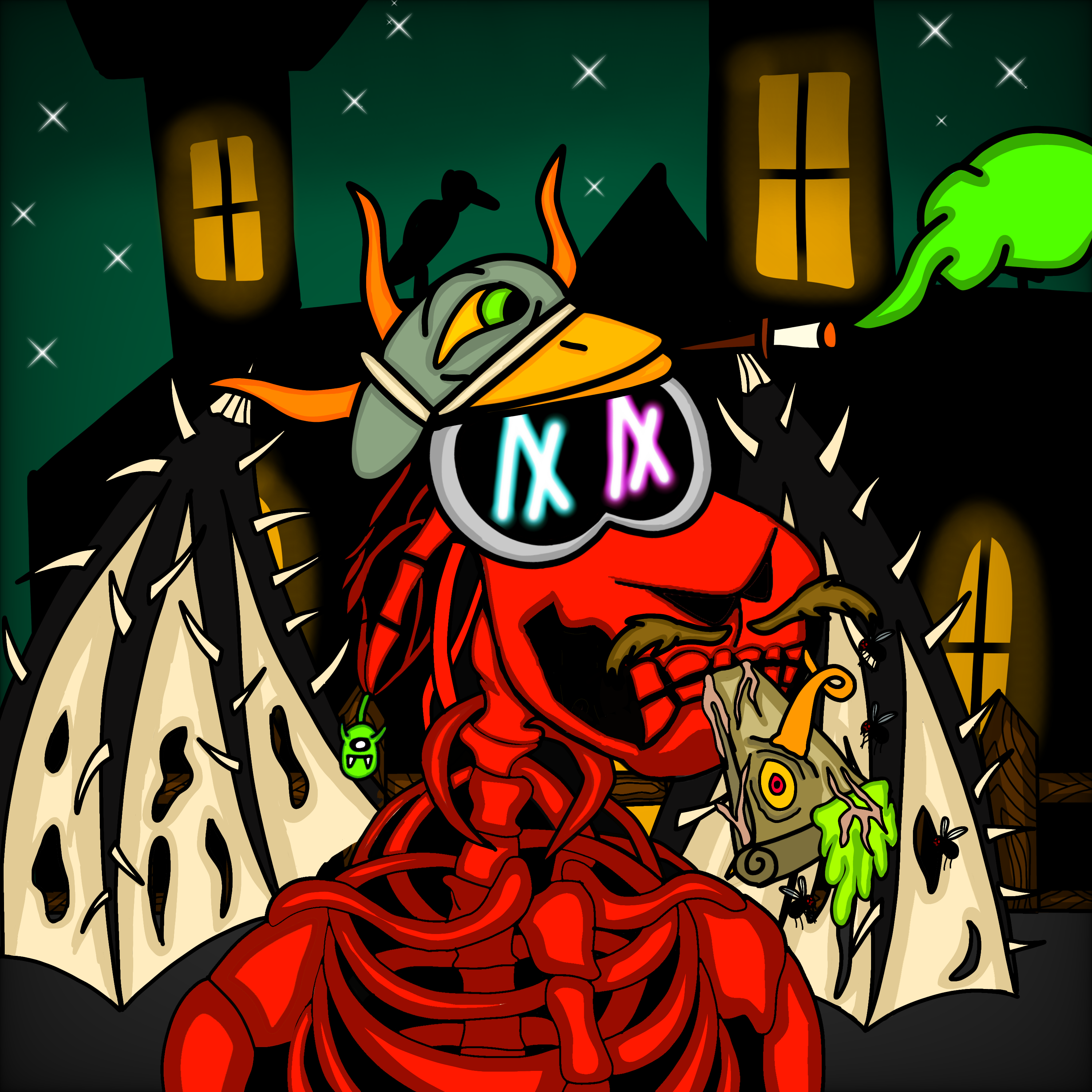Degen Goat #45 (Mutant) NFT on Algorand