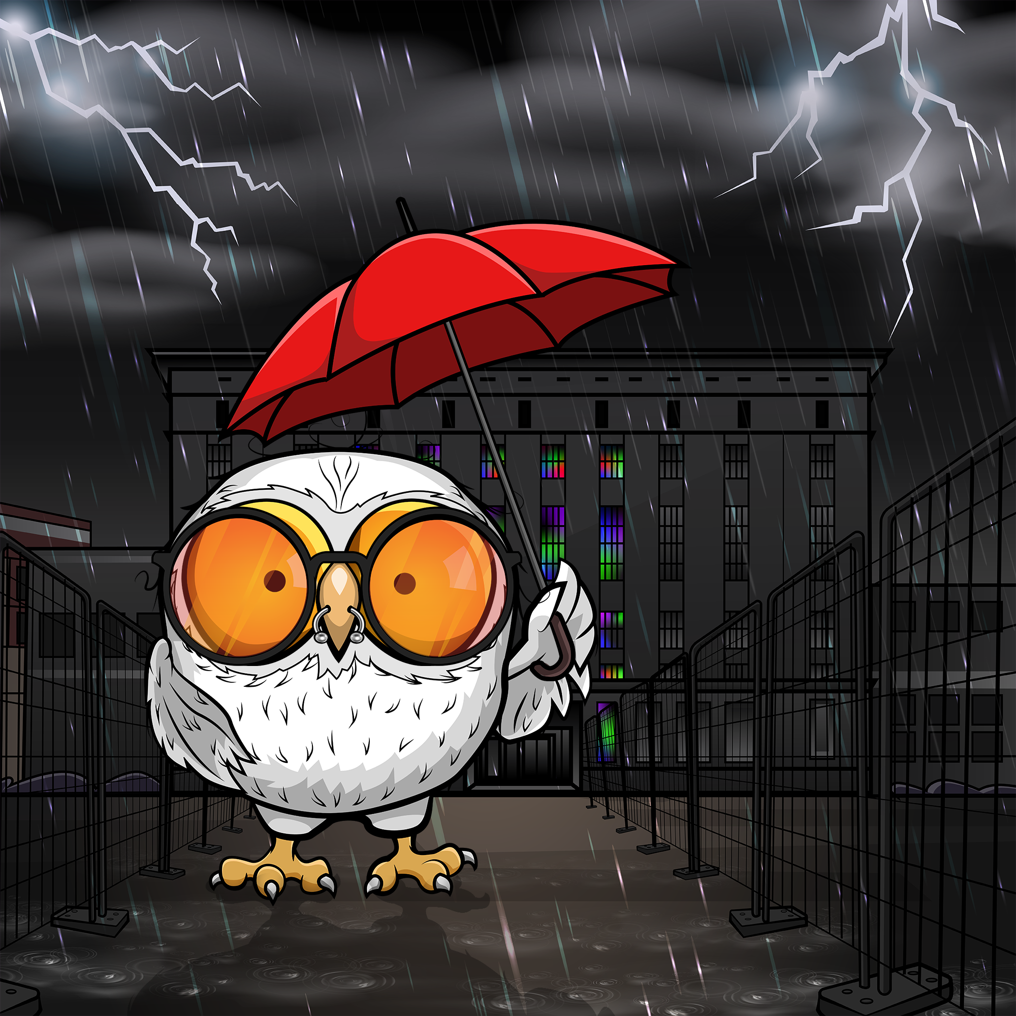 cryptOOwl 095 NFT on Algorand