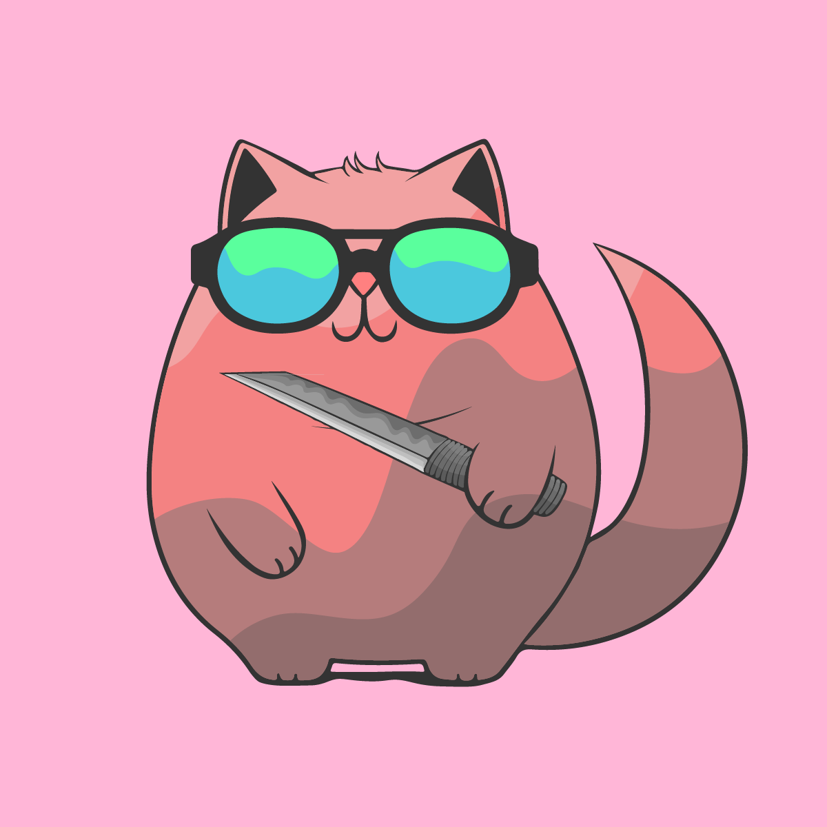 HAPPY HOOMENS CAT #122 NFT on Algorand