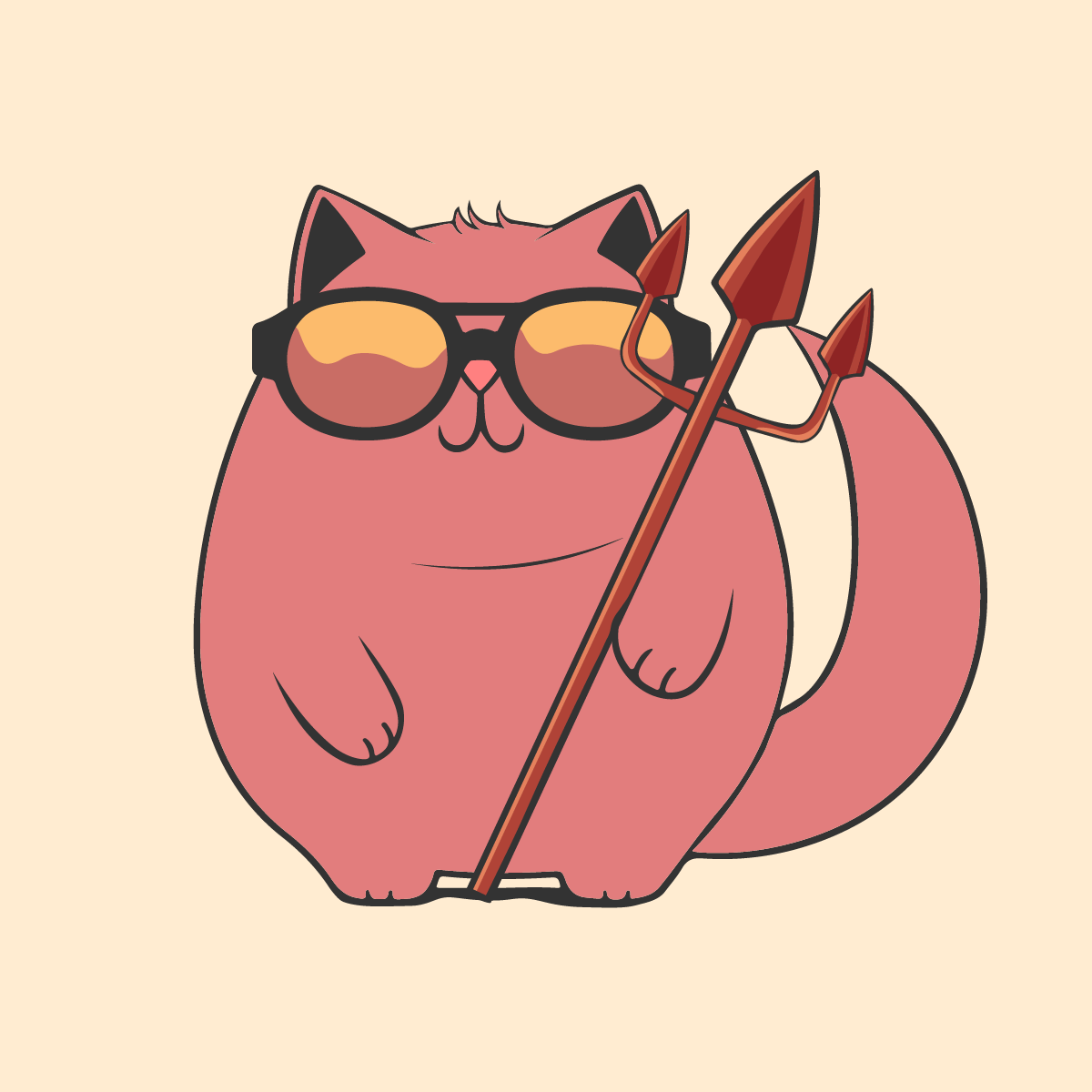 HAPPY HOOMENS CAT #151 NFT on Algorand