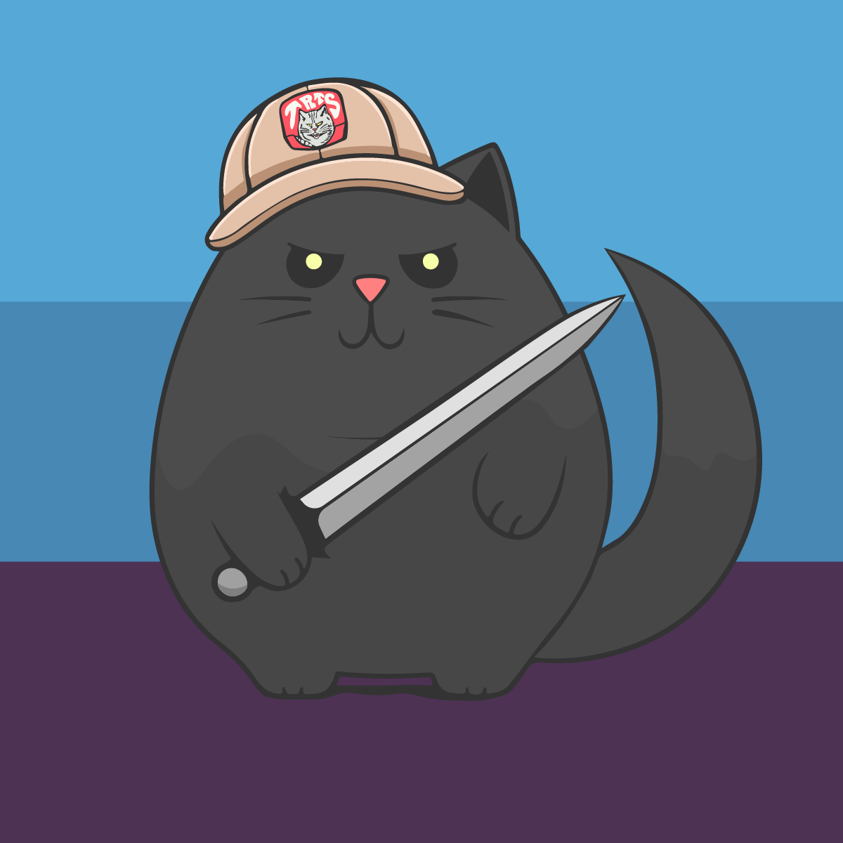 HAPPY HOOMENS CAT #163 NFT on Algorand