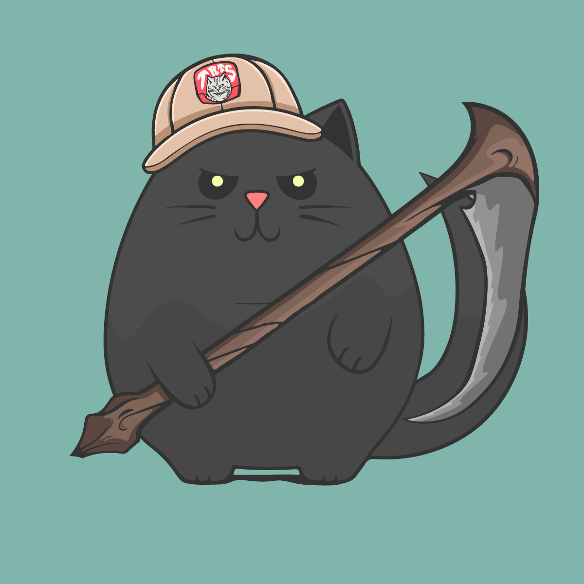 HAPPY HOOMENS CAT #28 NFT on Algorand