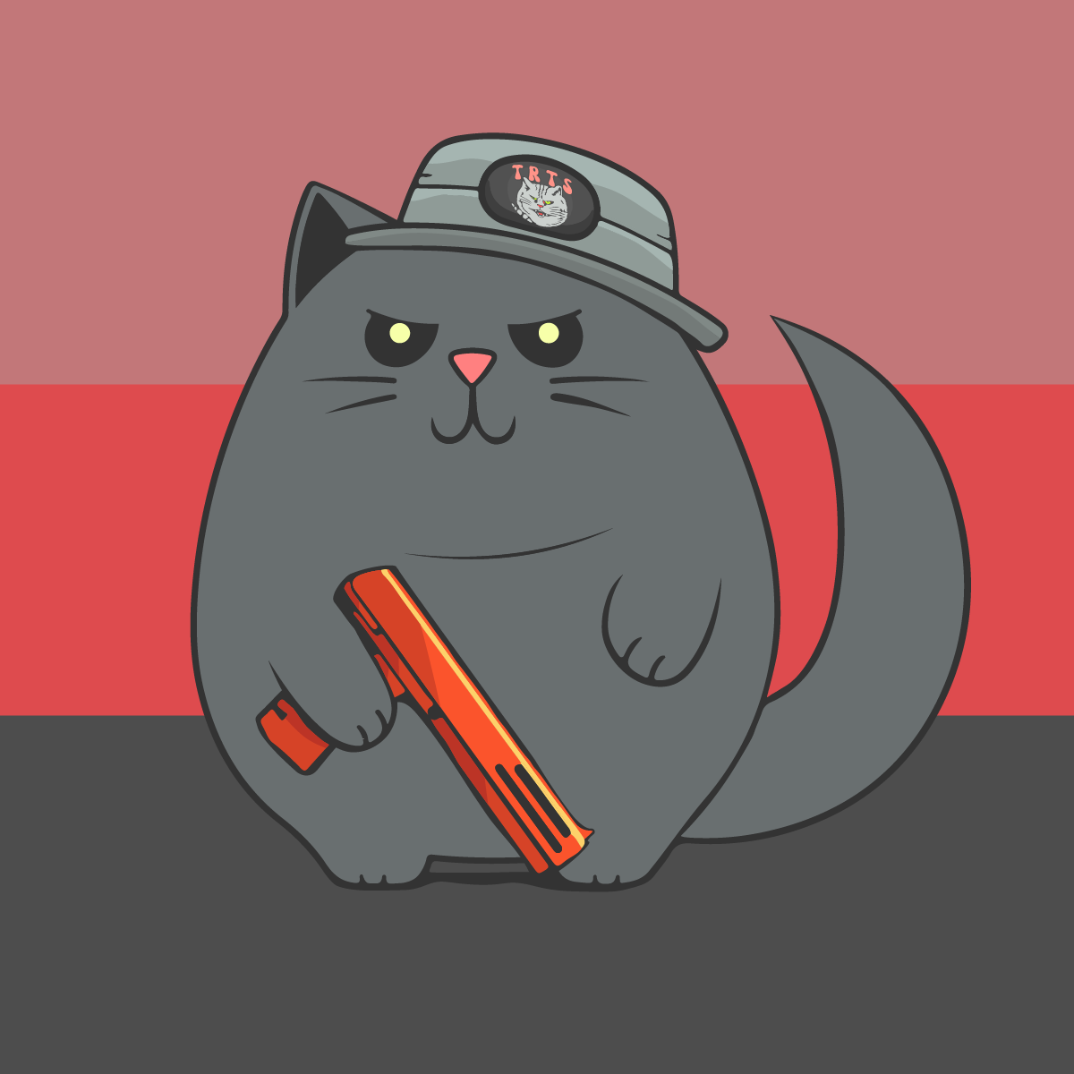 HAPPY HOOMENS CAT #38 NFT on Algorand