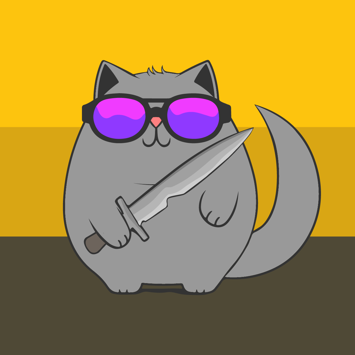 HAPPY HOOMENS CAT #58 NFT on Algorand