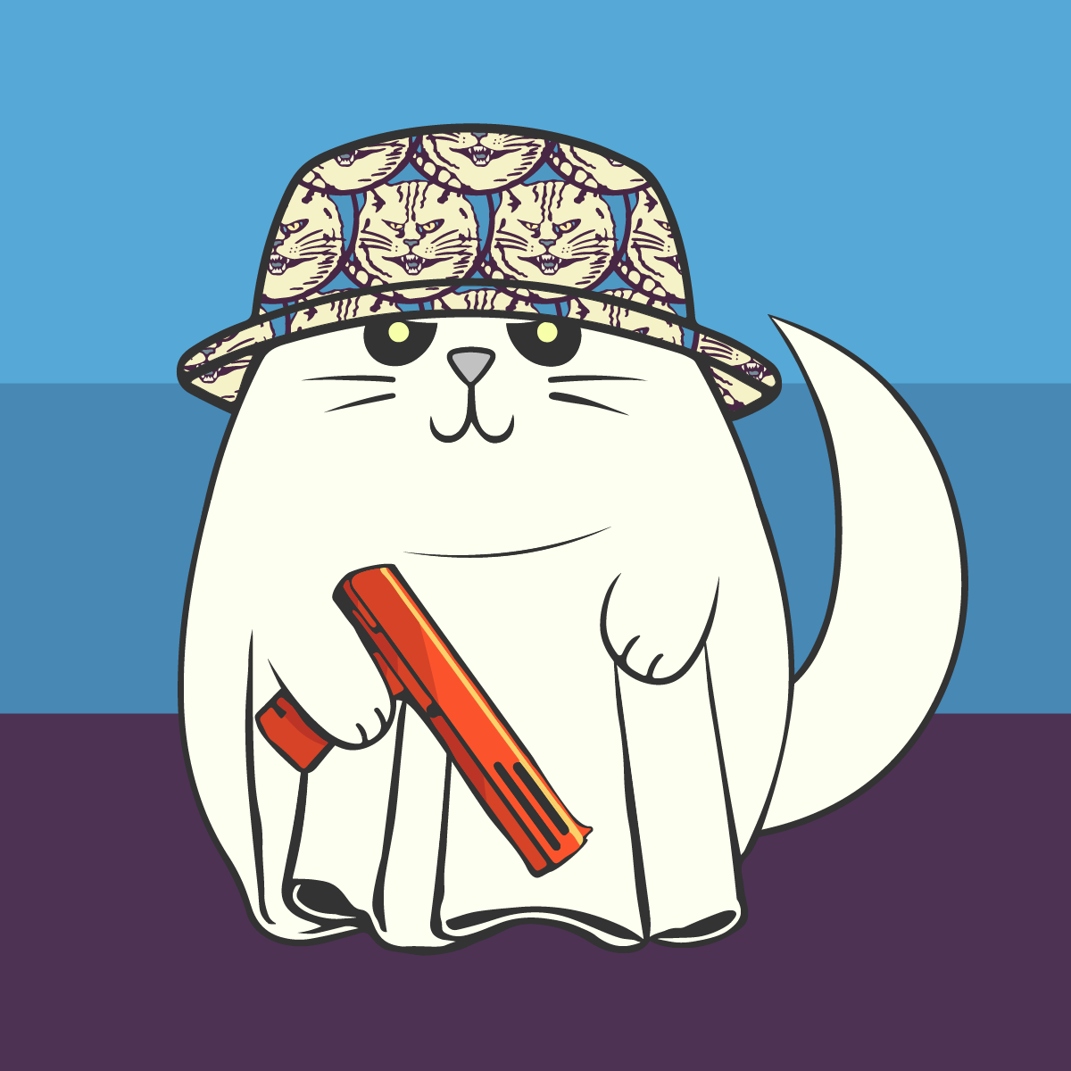 HAPPY HOOMENS CAT #98 NFT on Algorand