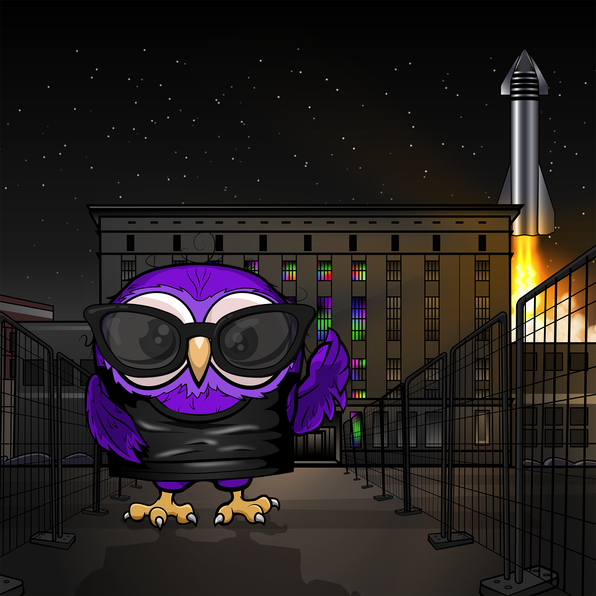 cryptOOwl 148 NFT on Algorand