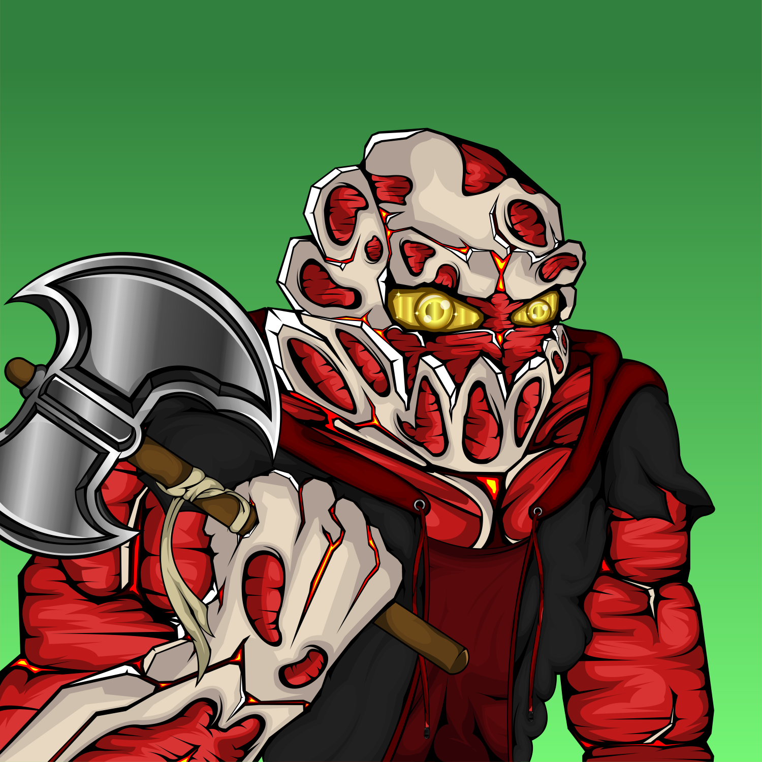 KRAX THE ALGOLEM 473 NFT on Algorand