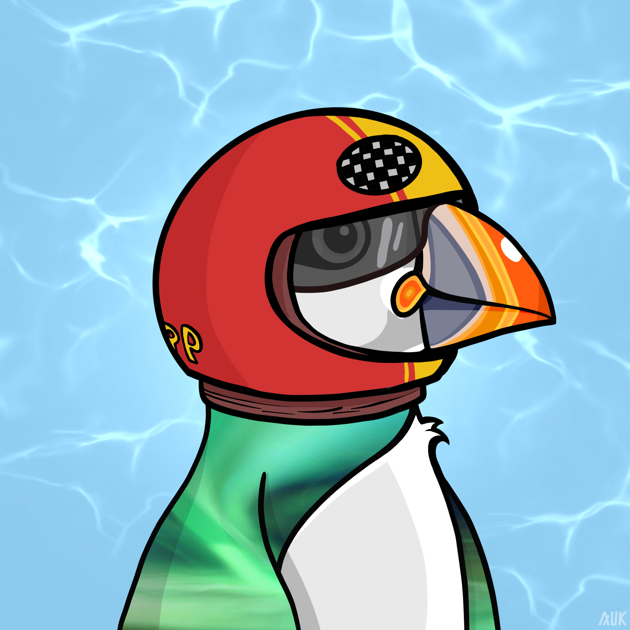 Poppin Puffins #5850 NFT on Algorand