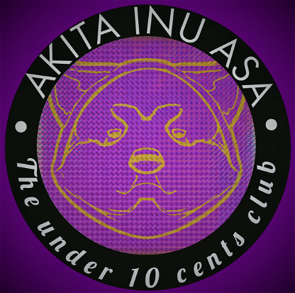 Akita Inu Under 10 Cents Club