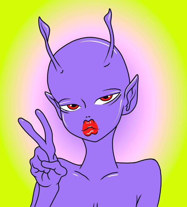 An image of Bored Alien 6