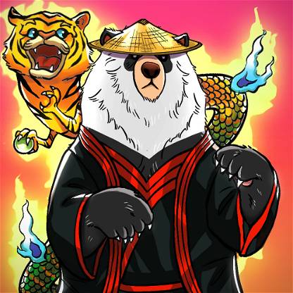 (#064) Beary with Long Tiger