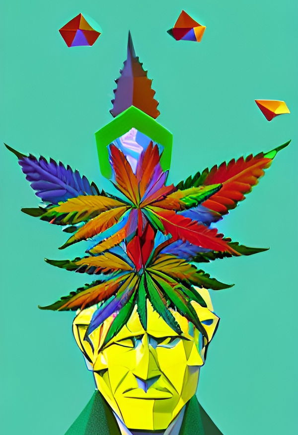 An image of AI Pothead #7