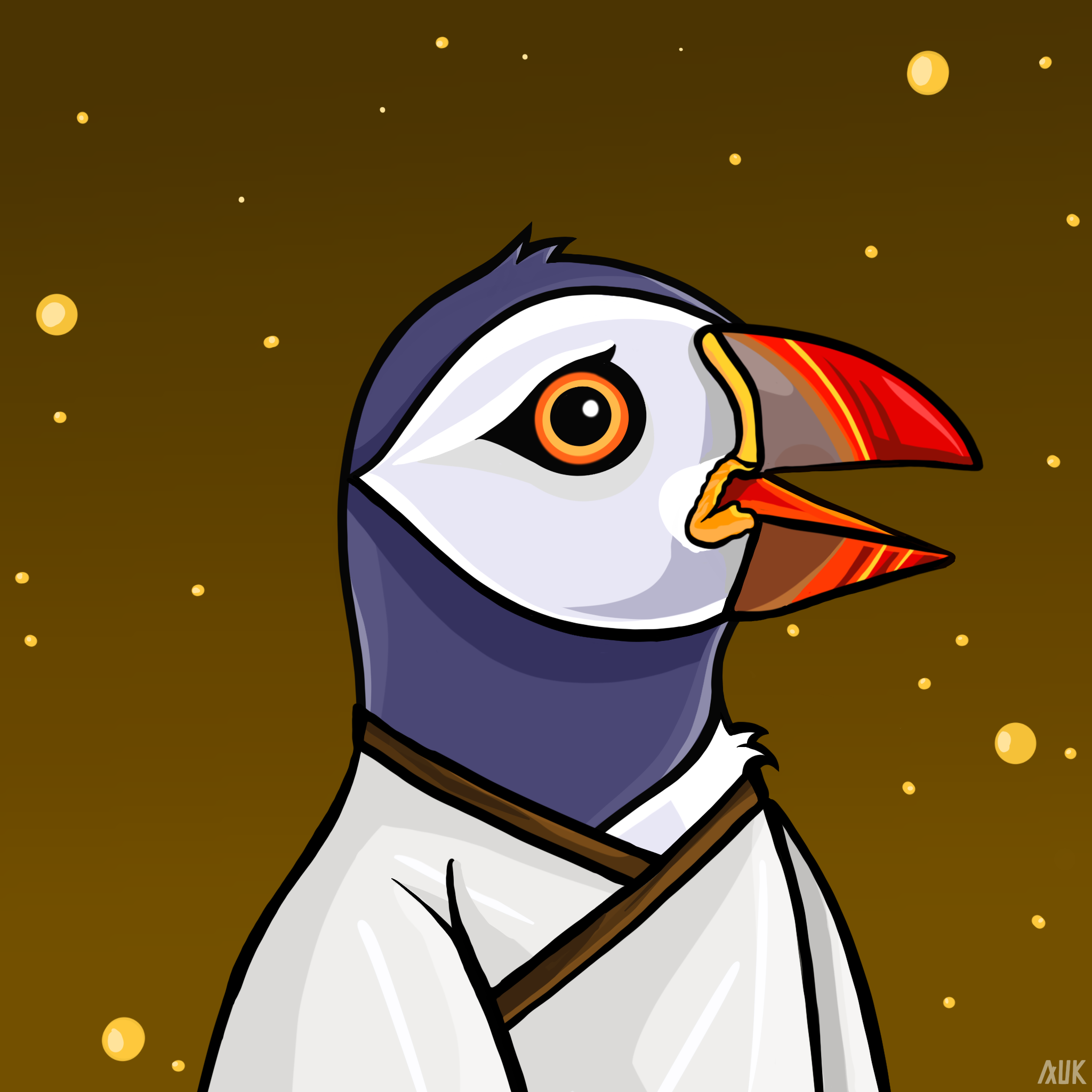 Poppin Puffins #5632 NFT on Algorand